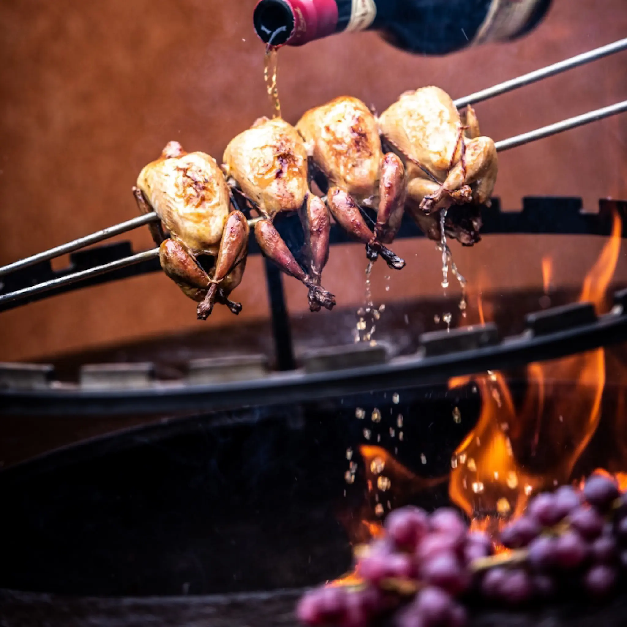Forged Grillspett 50 cm churrasco