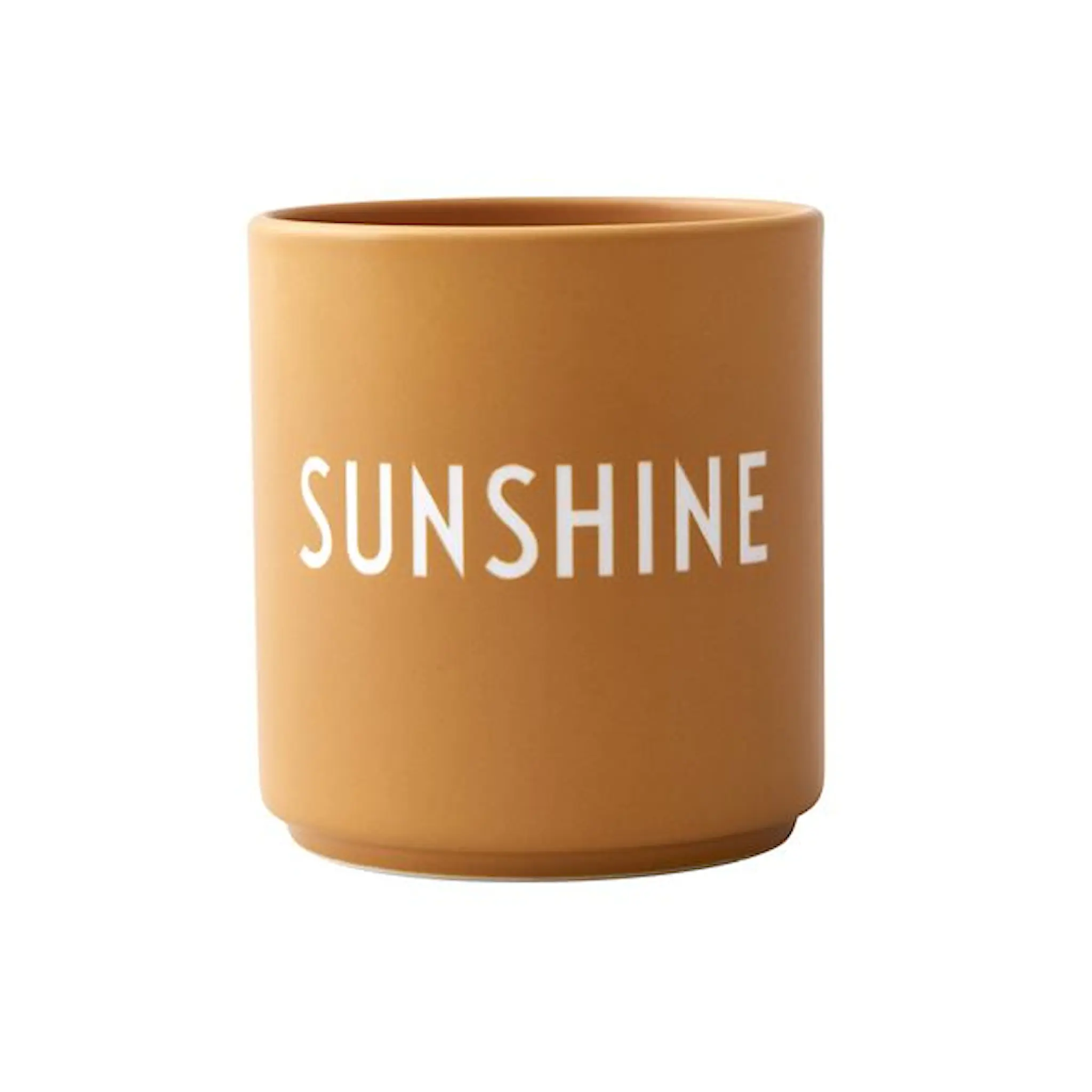 Design Letters Favourite Mugg Sunshine 25 cl Mustard