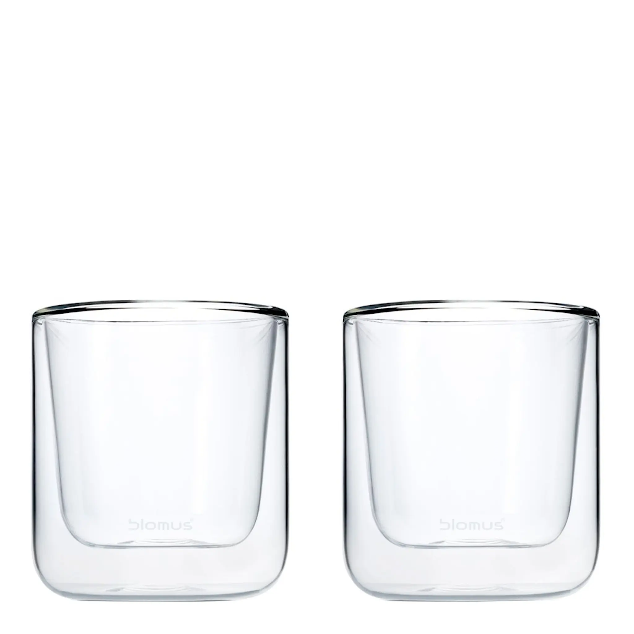 Blomus Nero Kaffeglas 2-pack Klar