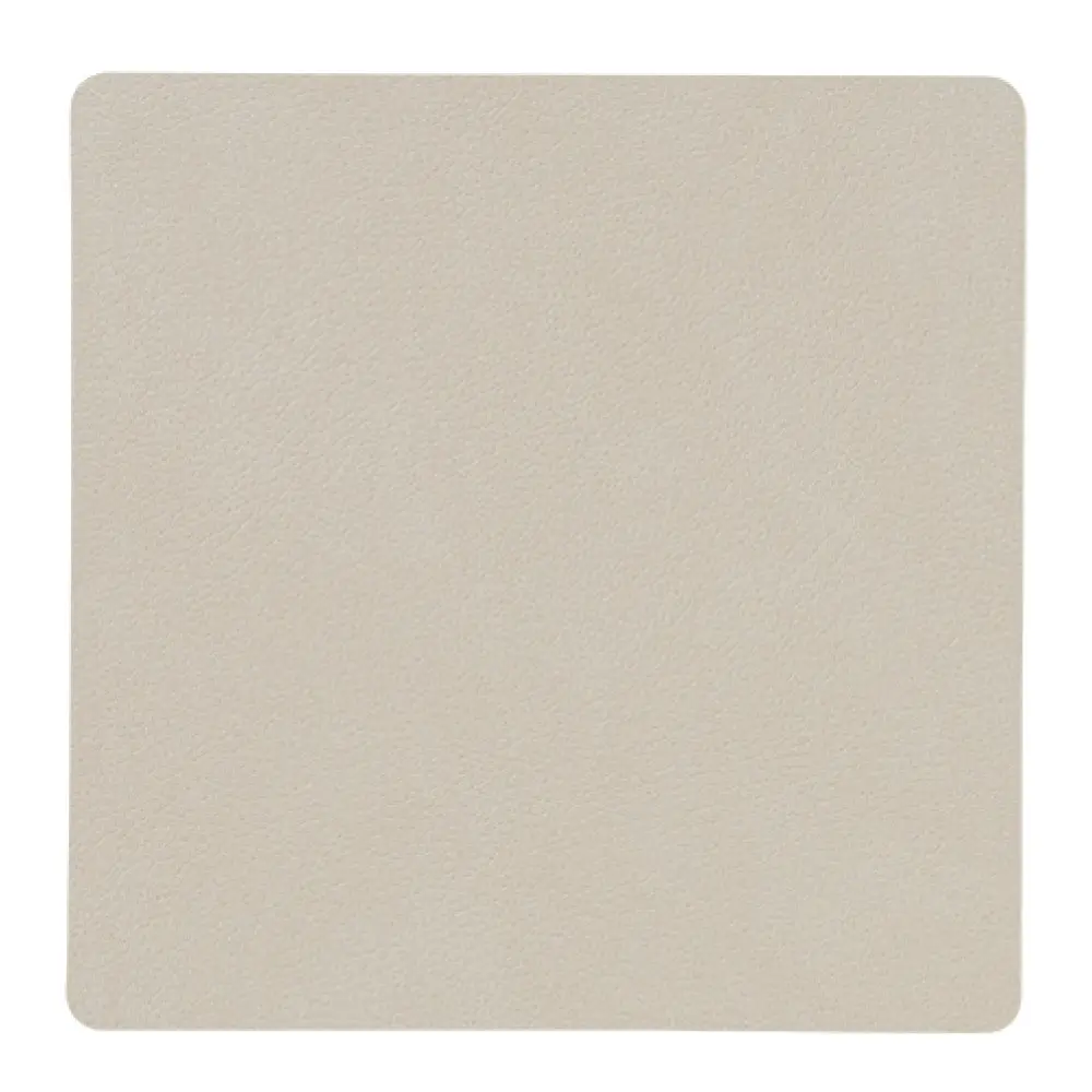 Square Nupo glassbrikke 10x10 cm oyster white