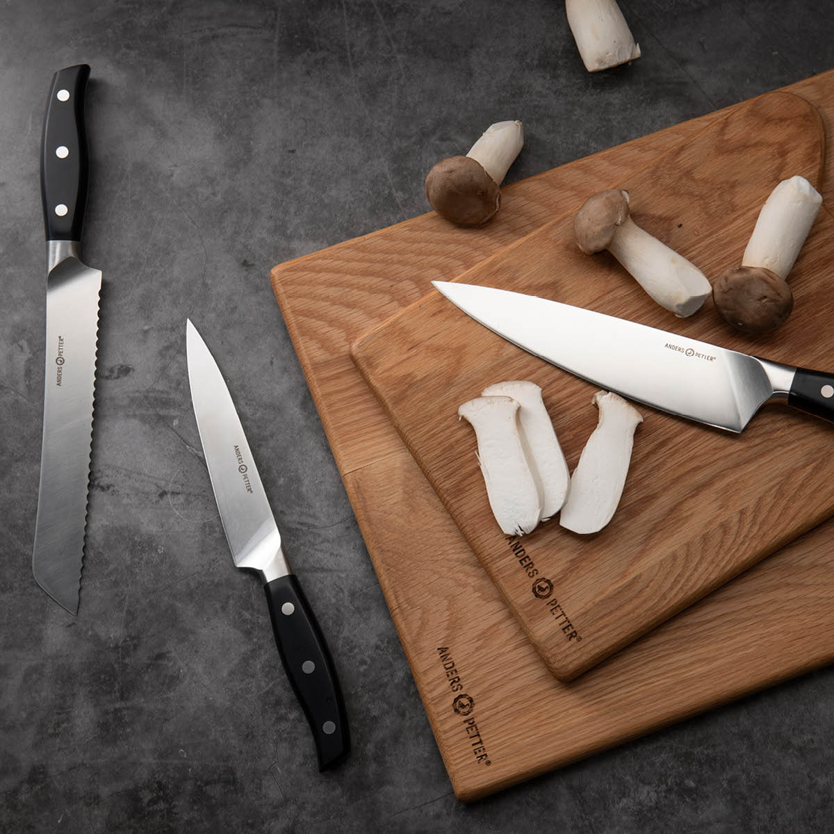 Anders Petter Stenfors Knivset 3 delar