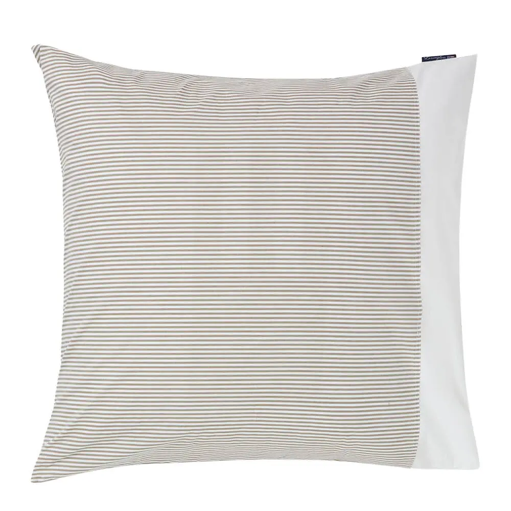 Tyynyliina 65x65 cm puuvillapercale olive/white