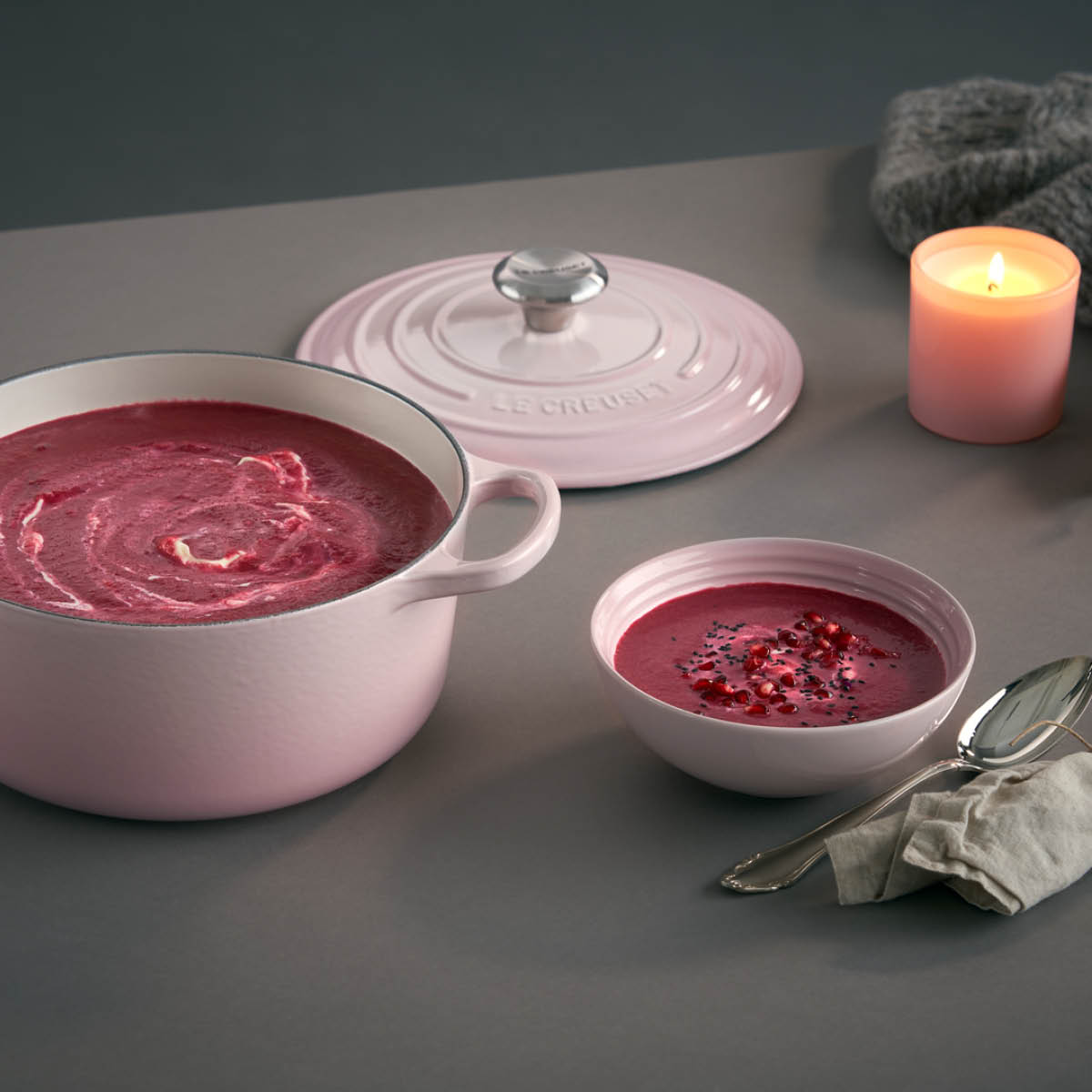 Le Creuset Signature Kulho 16 cm Shell Pink