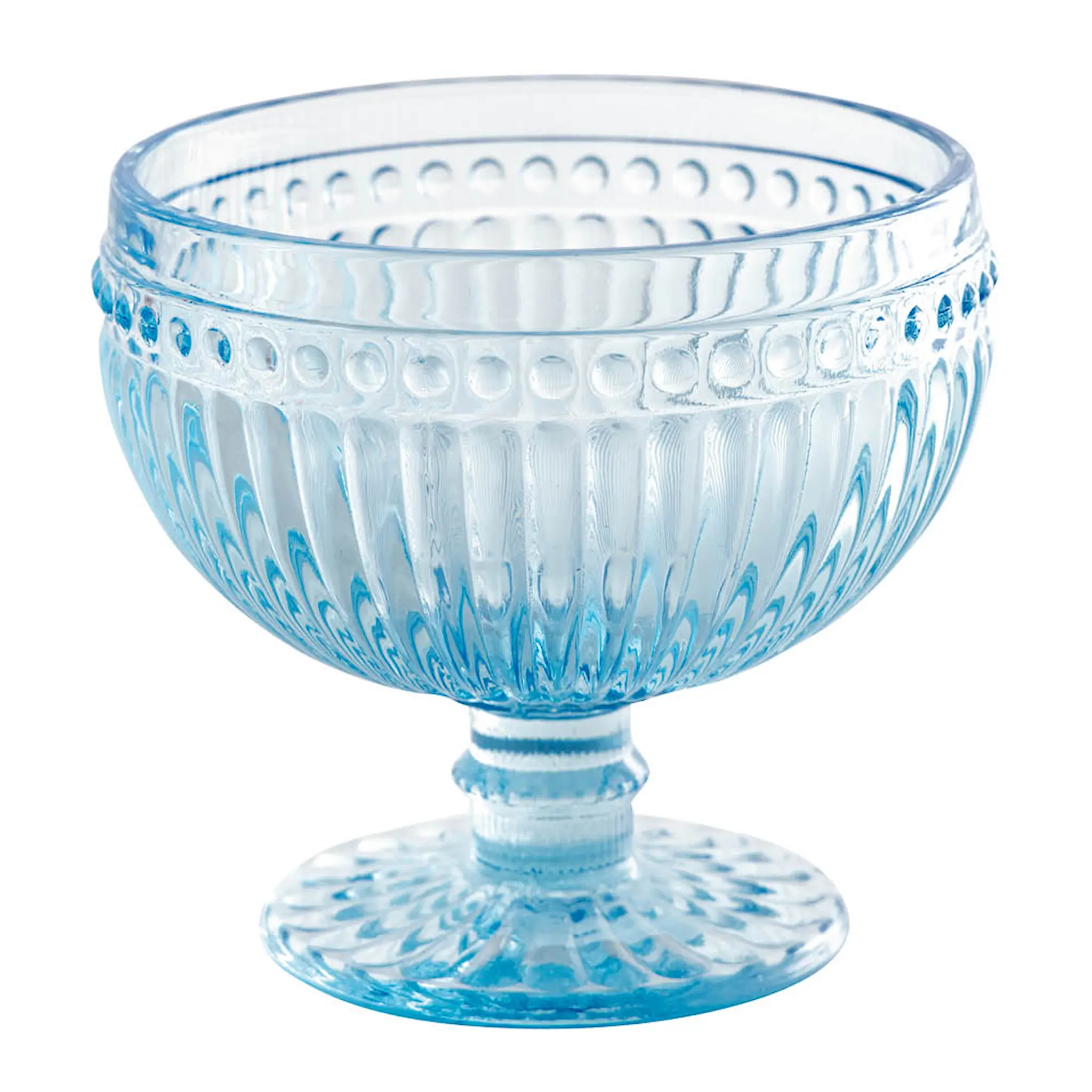 GreenGate Everyday Alice dessertskål 30 cl pale blue