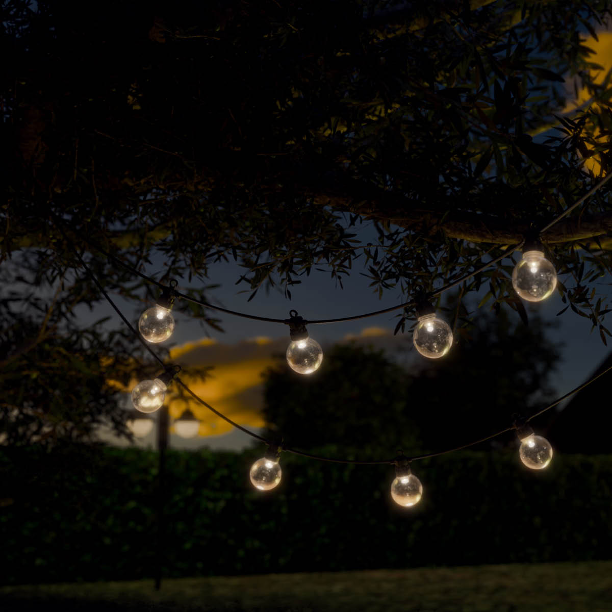 DeluxeHomeart LED Ljusslinga extra set small 3 m clear