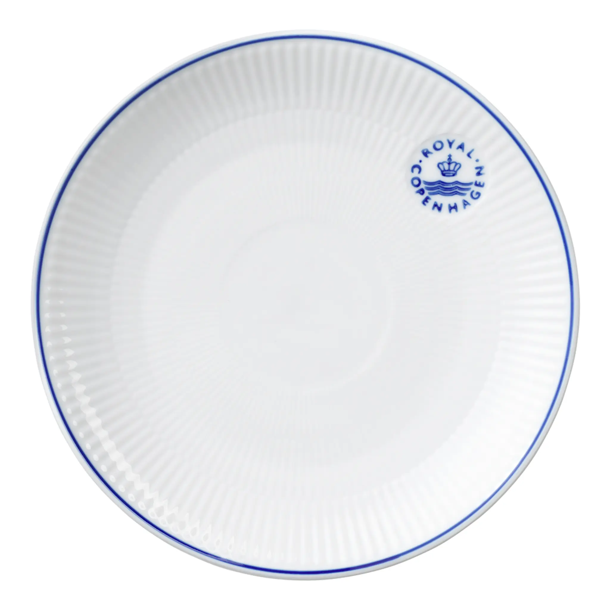 Royal Copenhagen Blueline Coupe Tallrik 19 cm