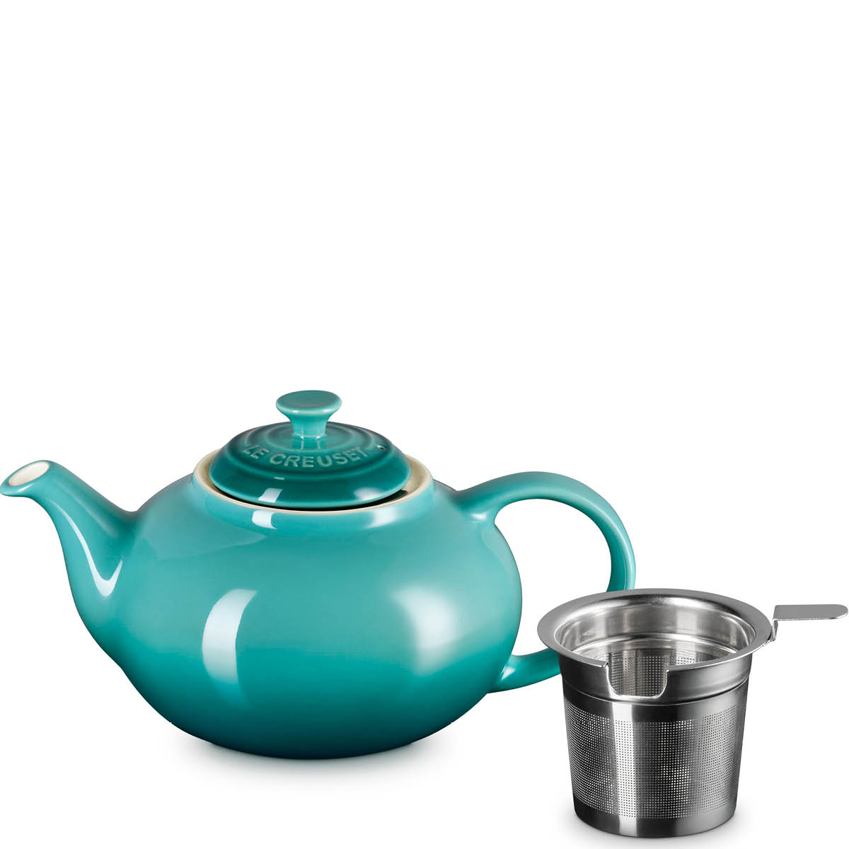 Le Creuset Tekanna stengods 1,3 L Bleu Riviera