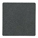 Square Hippo Glasunderlägg 10x10 cm Svart-Antracit