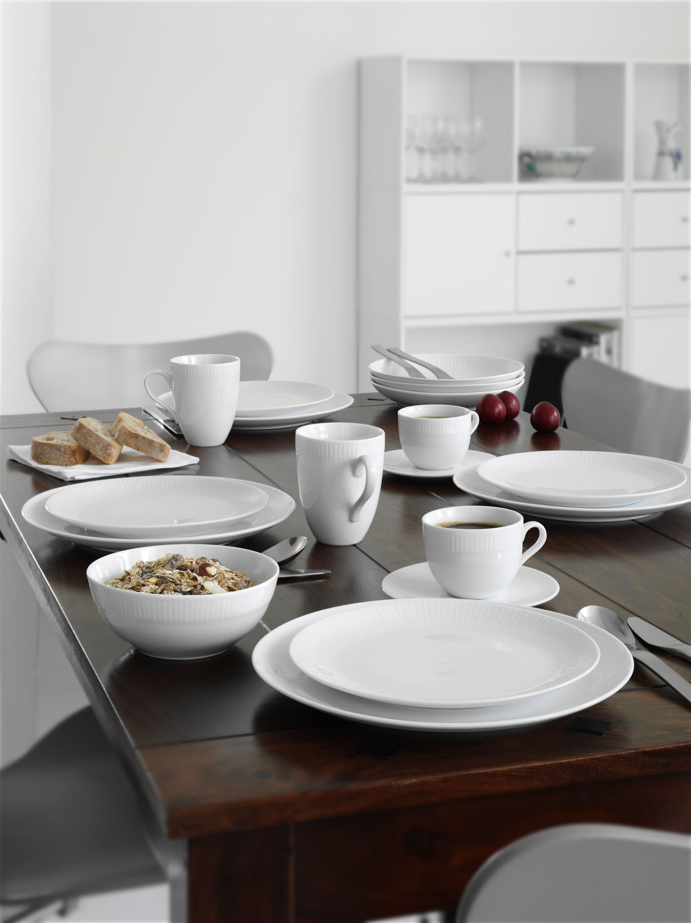 Aida Relief desserttallerken 20 cm 4 stk