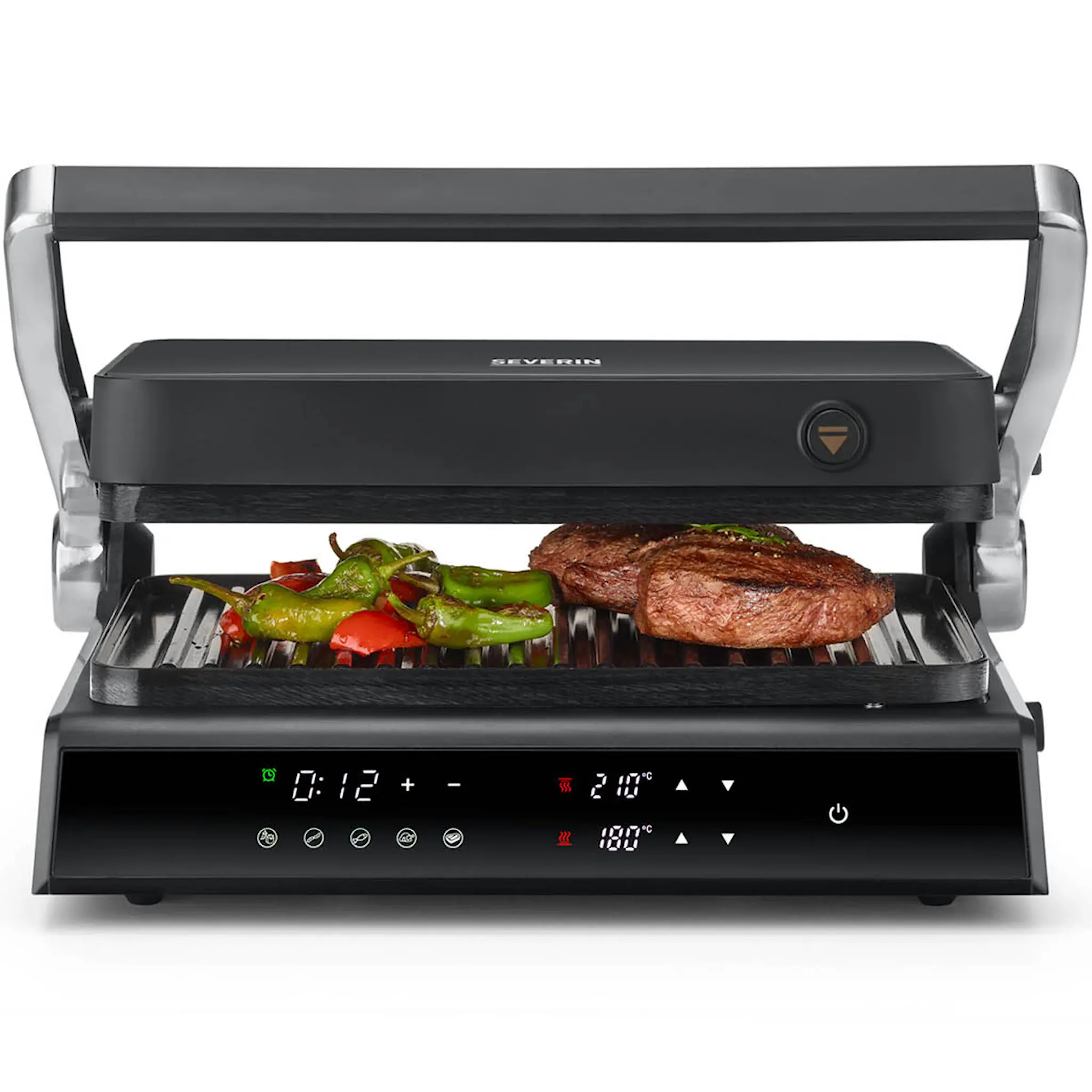 Severin Sevini Comfort kontaktgrill KG2399 digital 30x22 cm