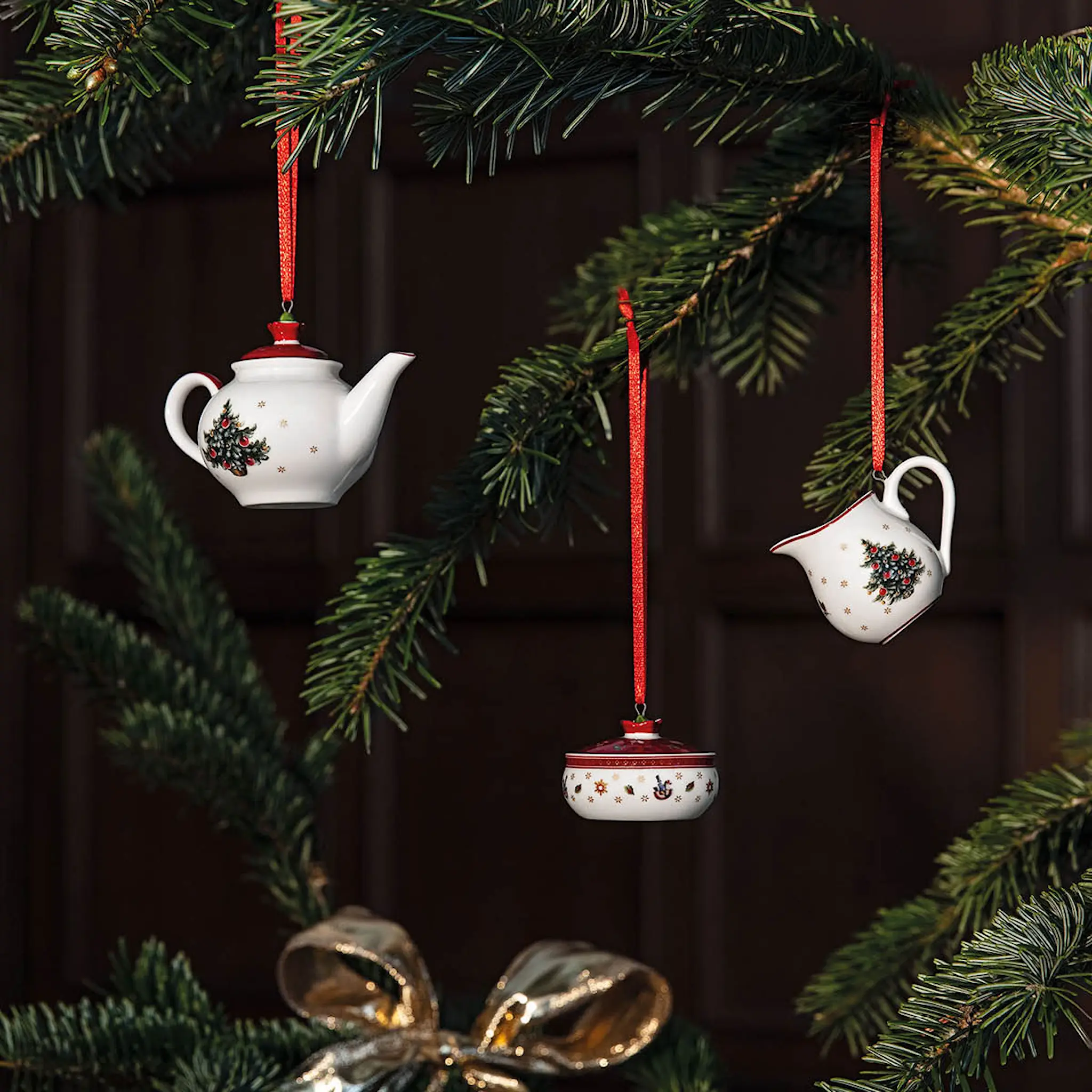 Villeroy & Boch Toy's Delight Joulukuusenkoriste mukit 3 kpl