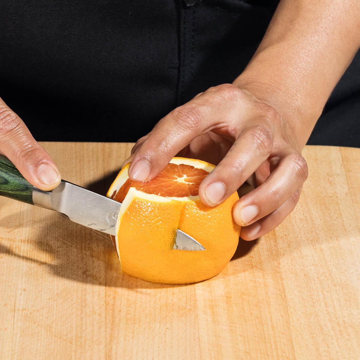 Hexclad Hybrid grønnsakskniv 9 cm rustfri