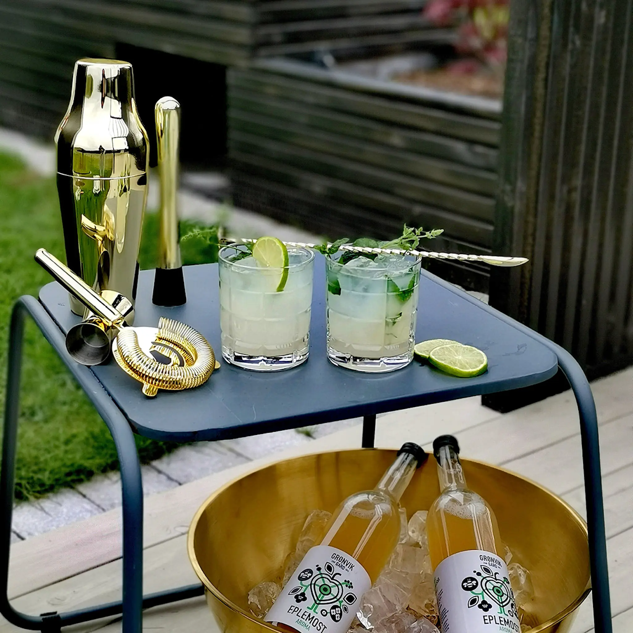 Modern House Sontell Mojitomuddlare Guld
