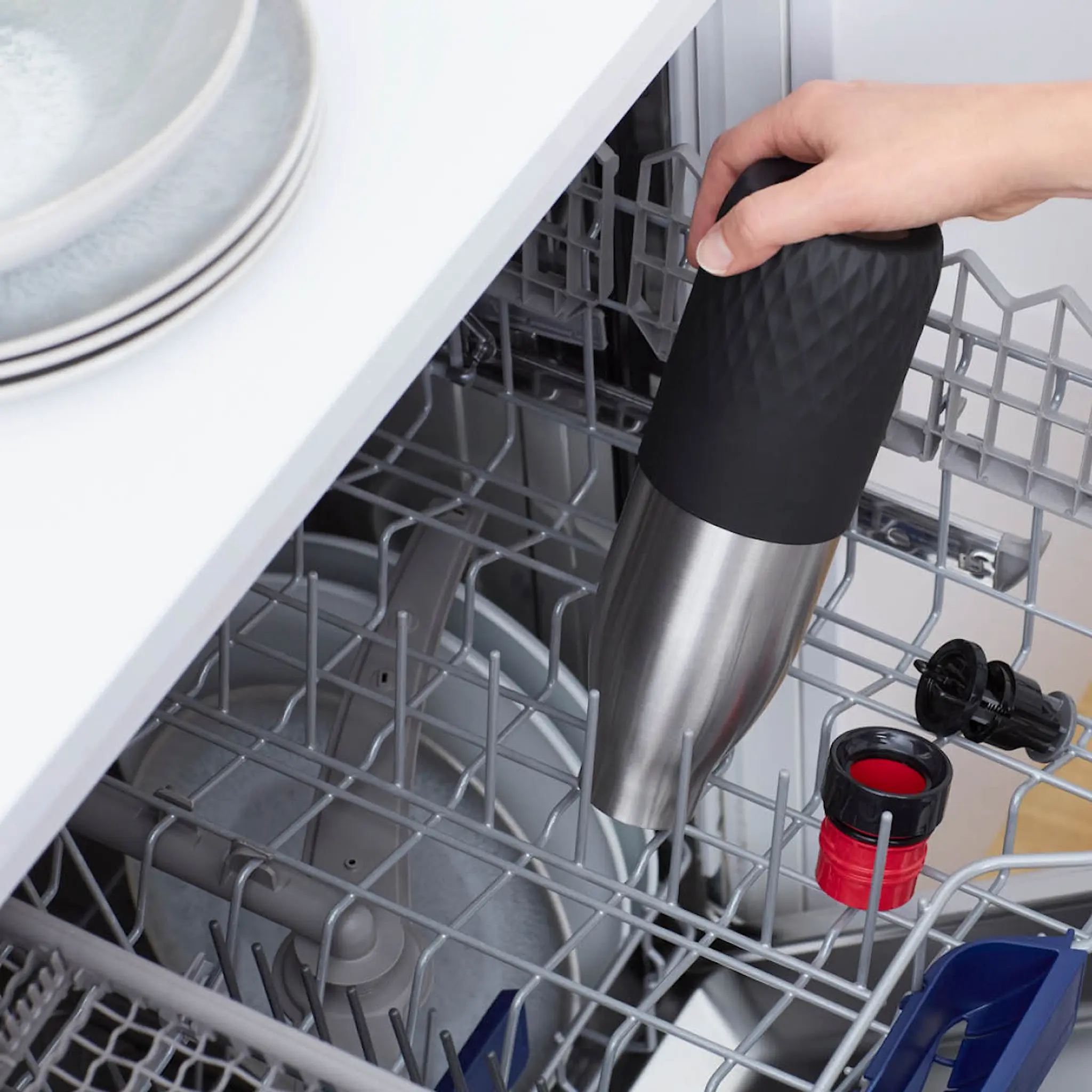 Tefal Bludrop Sleeve Dricksflaska 70 cl Svart/Silver