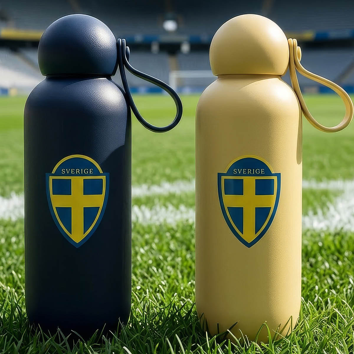 Sagaform Tom supporterflaske 65 cl gul