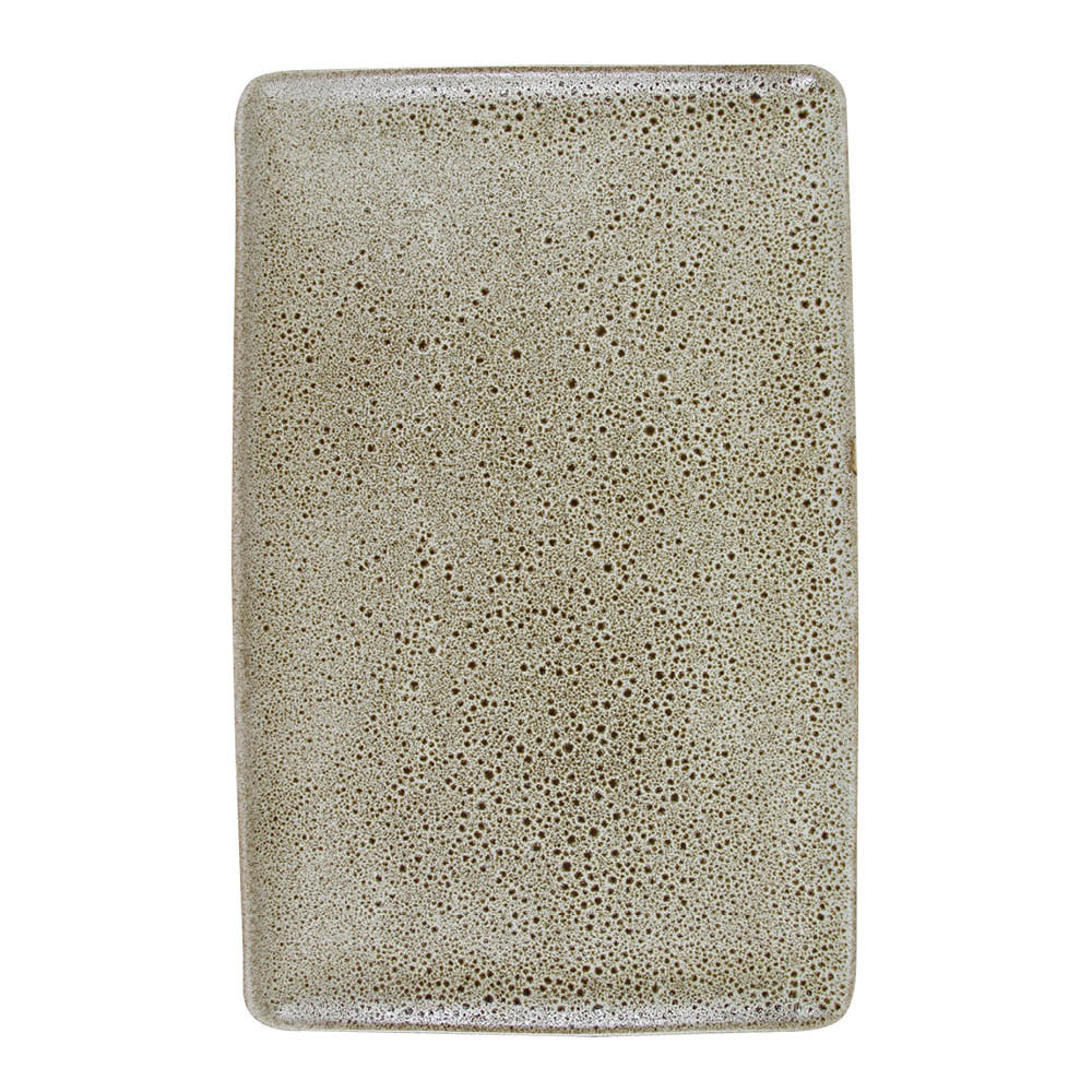 Aida - Raw Lautanen 31,5x20 cm Sandy Beige