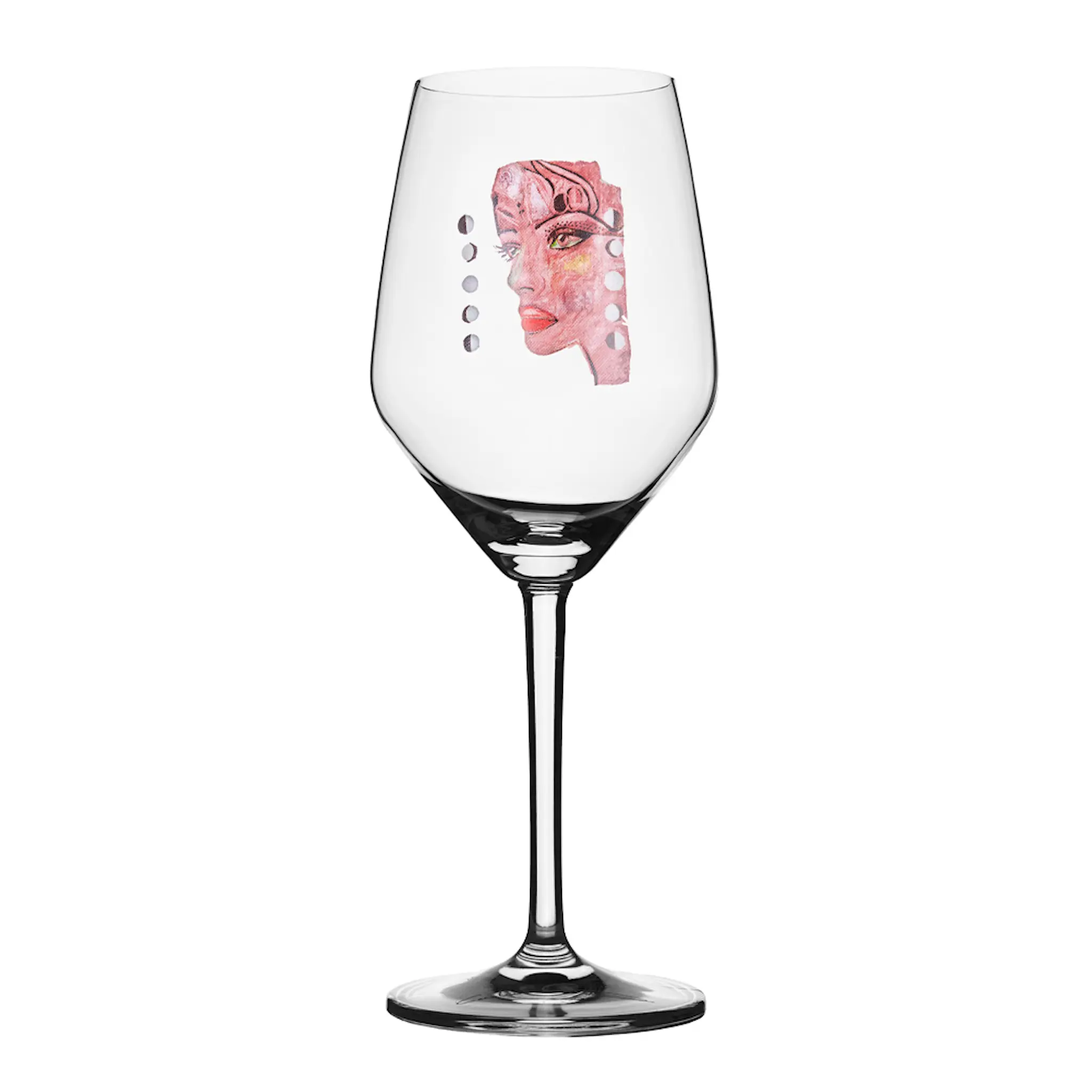 Carolina Gynning Rosé-/Vitvinsglas Moonlight Queen 40 cl Rosa