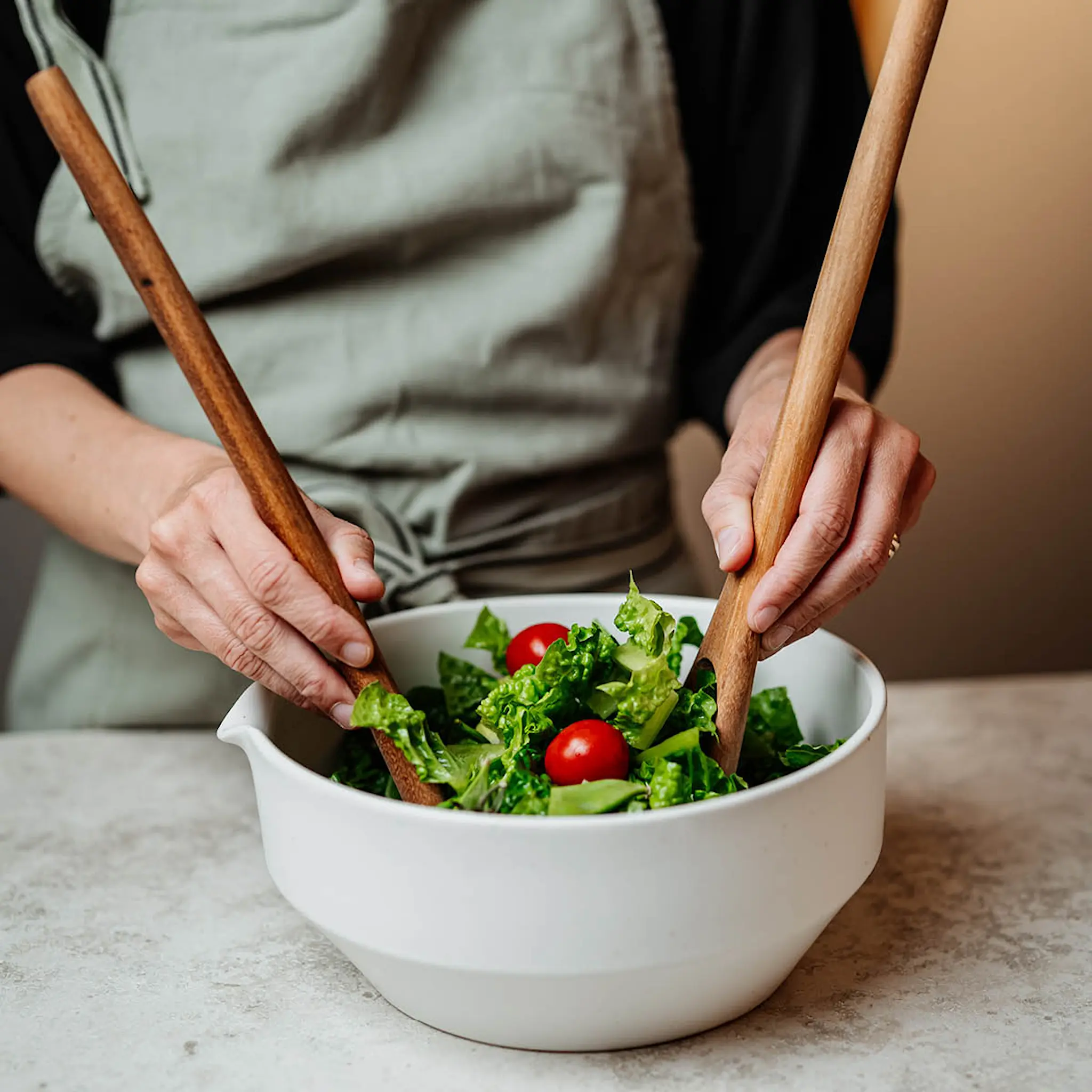 Zassenhaus Salaattiottimet 35 cm akaasia