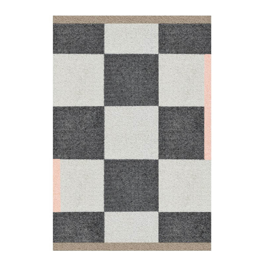 Mette Ditmer Square dørmatte 80x55 cm mørk grå