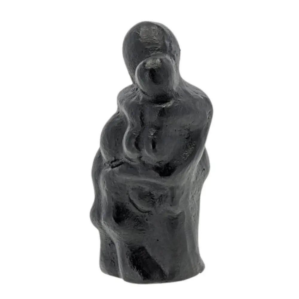 Skulptur En mors kjærlighet er stor 2 barn 8,5 cm