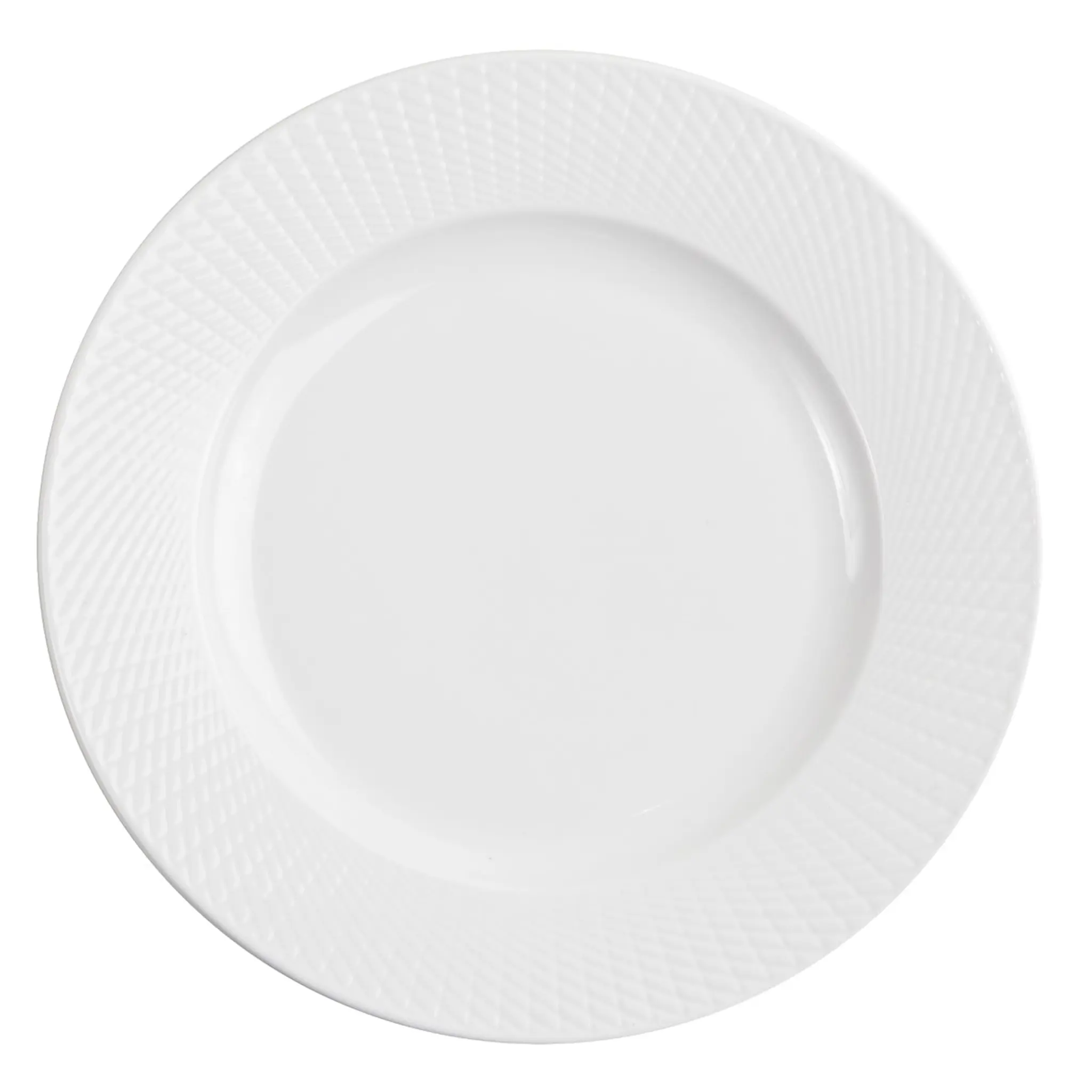 Exxent Victoria Tallrik flat 20,5 cm vit