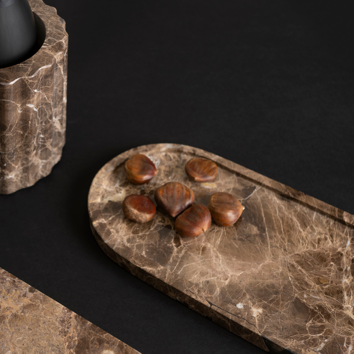 Maku Kitchen Life Maku Tarjoilualusta marmori 30x15 cm Ruskea