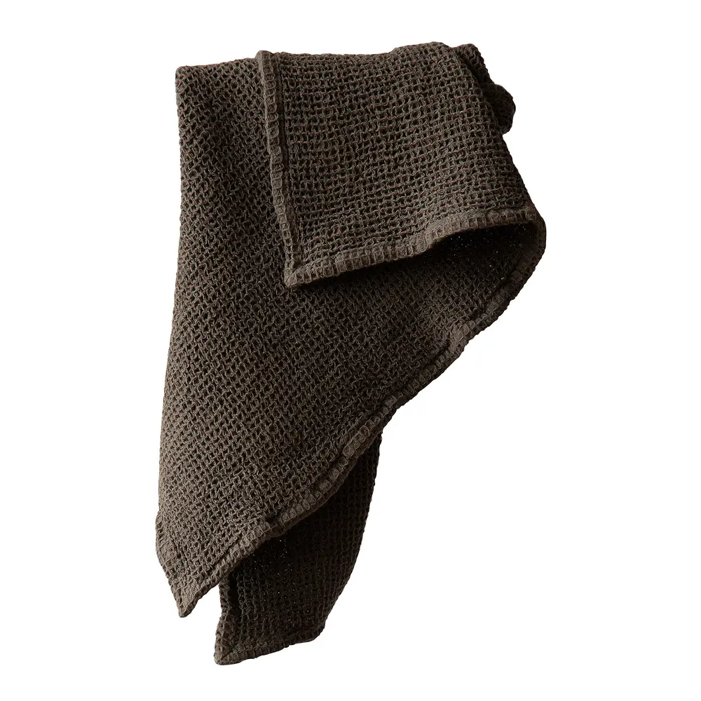 Nella håndkle vaflet 50x70 cm taupe