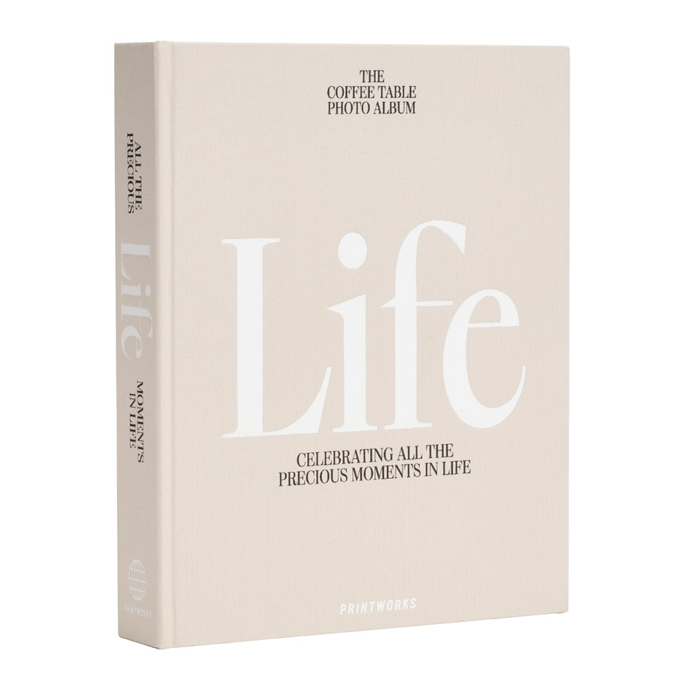 Printworks - Valokuva-albumi Life Beige
