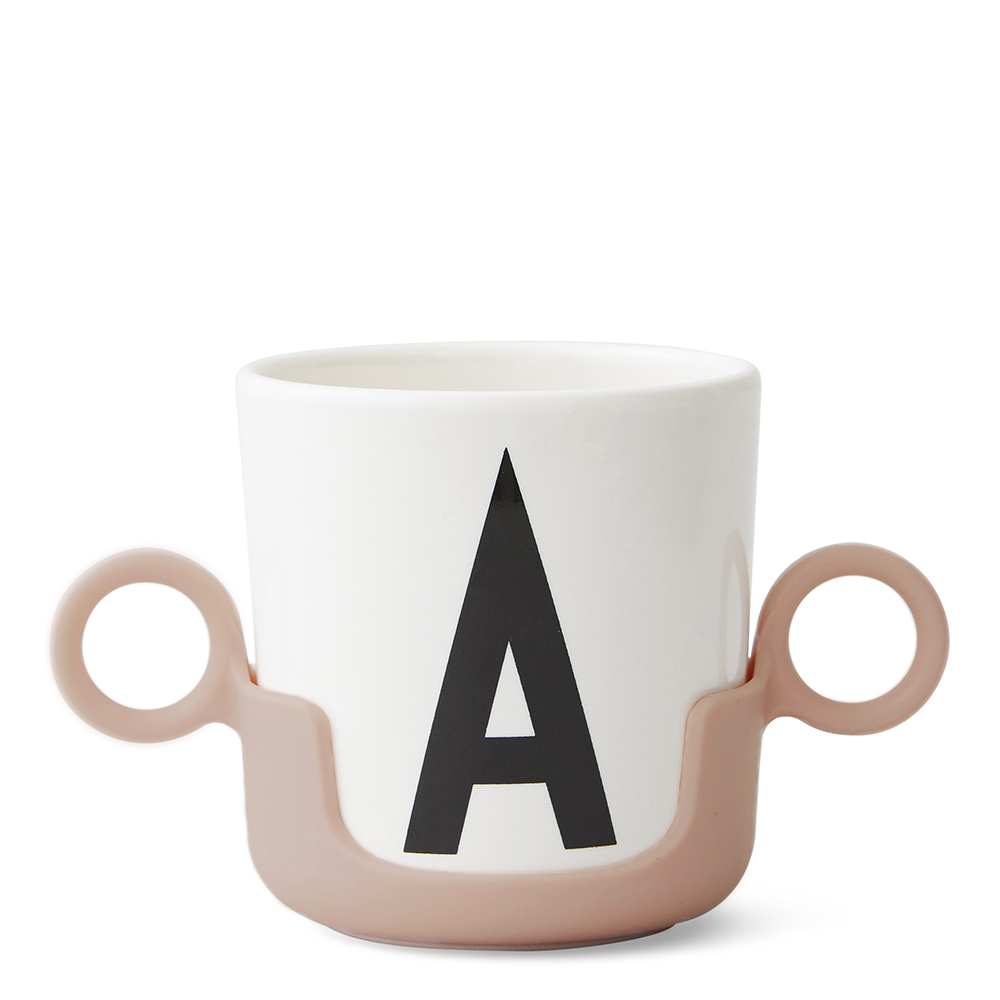 Design Letters Handtag För Melamin Mugg Nude