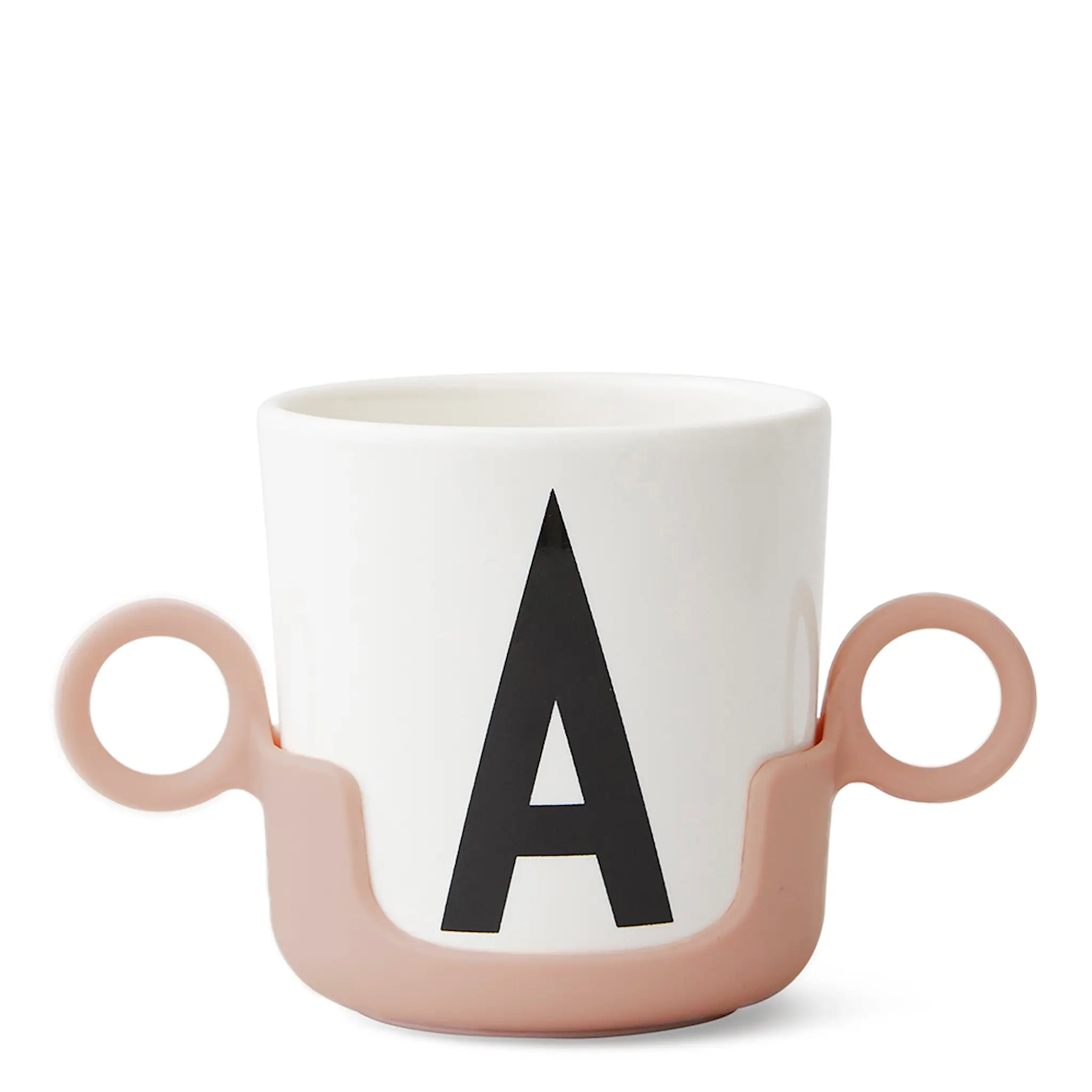 Design Letters Handtag För Melamin Mugg Nude