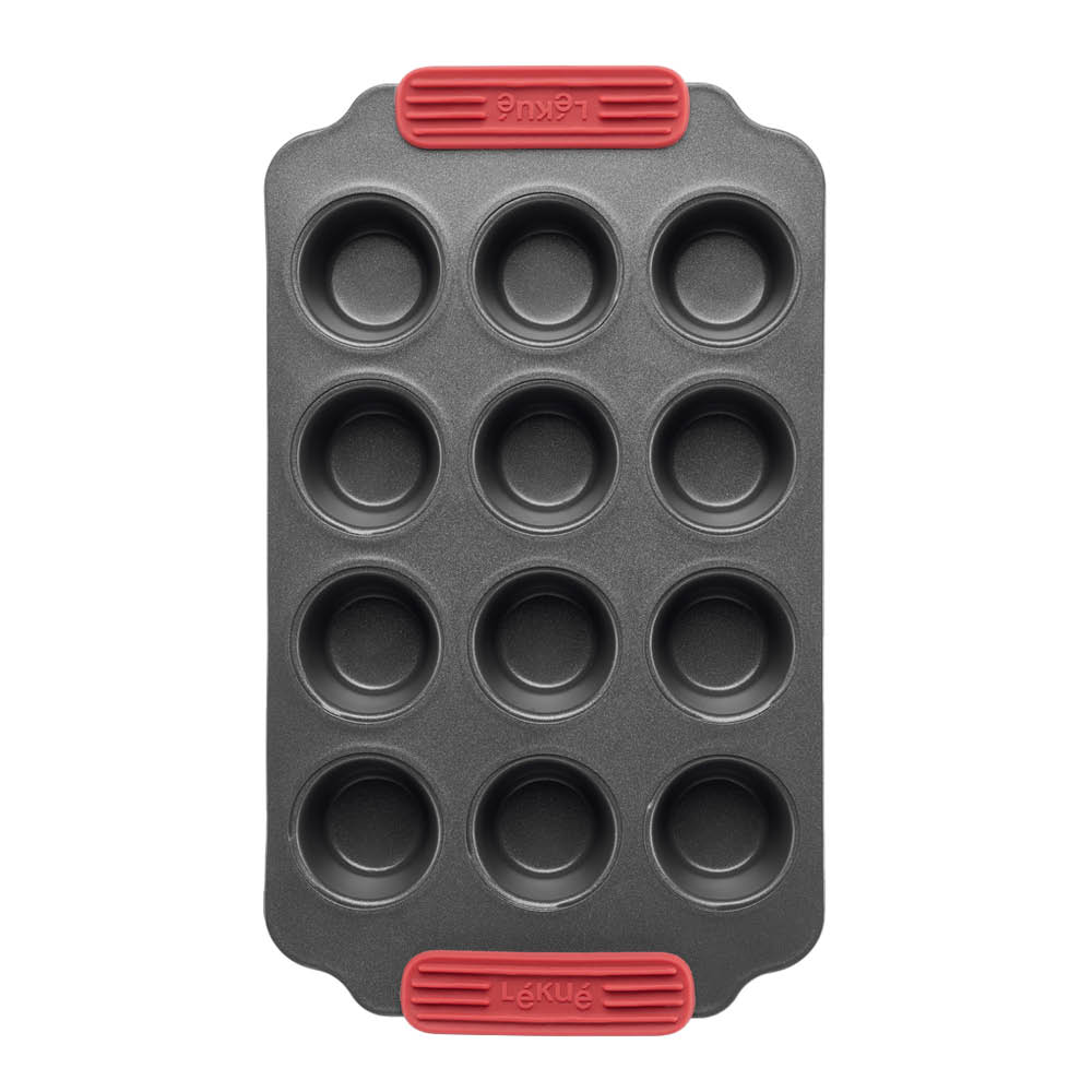 Lékué Bakform för minimuffins 12 hål 36x18 cm keramisk non-stick
