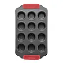 Bakform för minimuffins 12 hål 36x18 cm keramisk non-stick