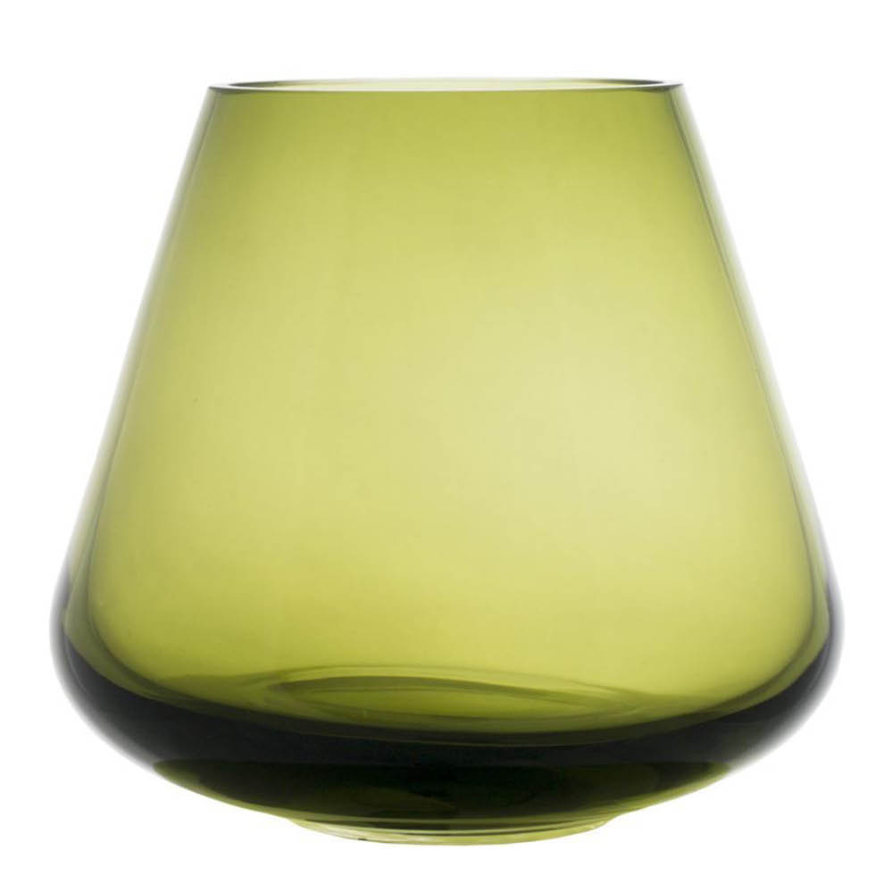 Magnor Rocks Kynttilälyhty / Maljakko 12 cm Vihreä