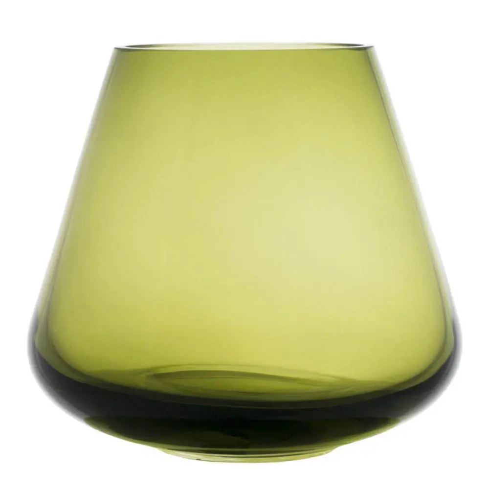 Rocks Kynttilälyhty / Maljakko 12 cm Vihreä