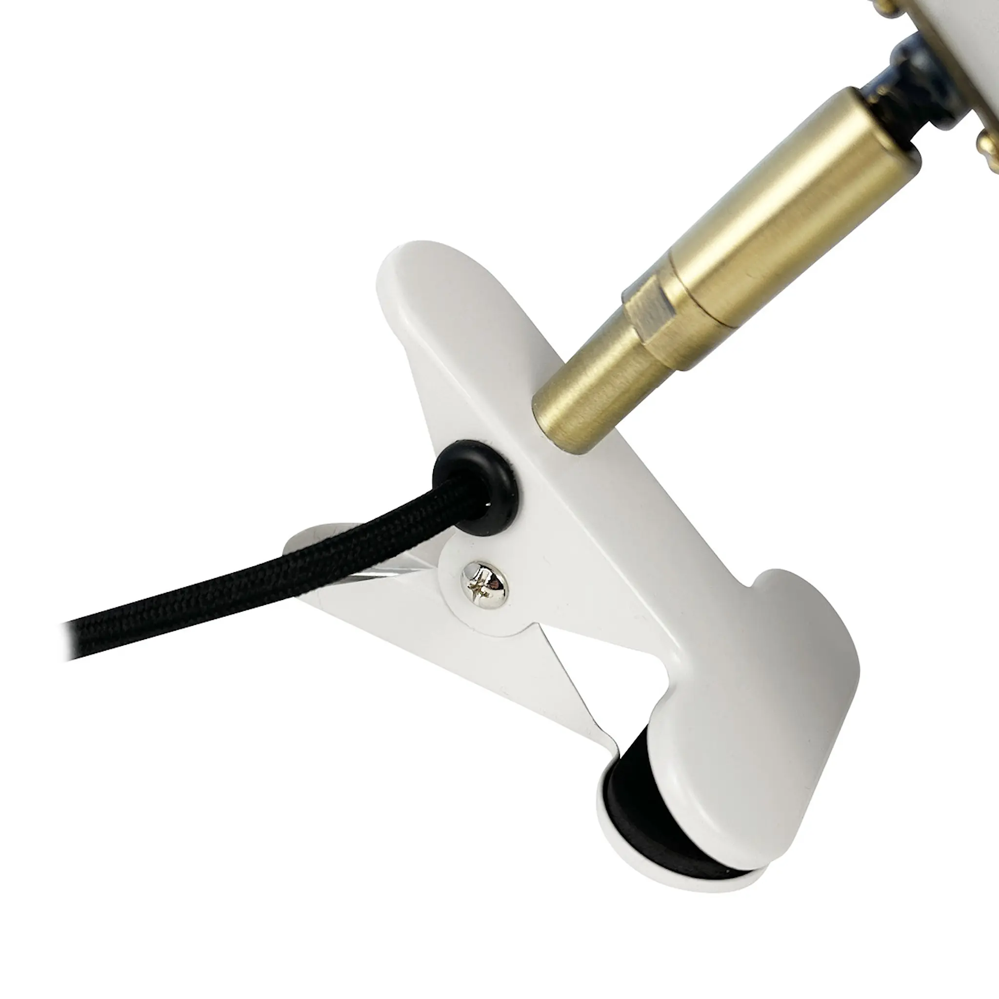 Dyberg Larsen Sleep klämlampa 16 cm vit