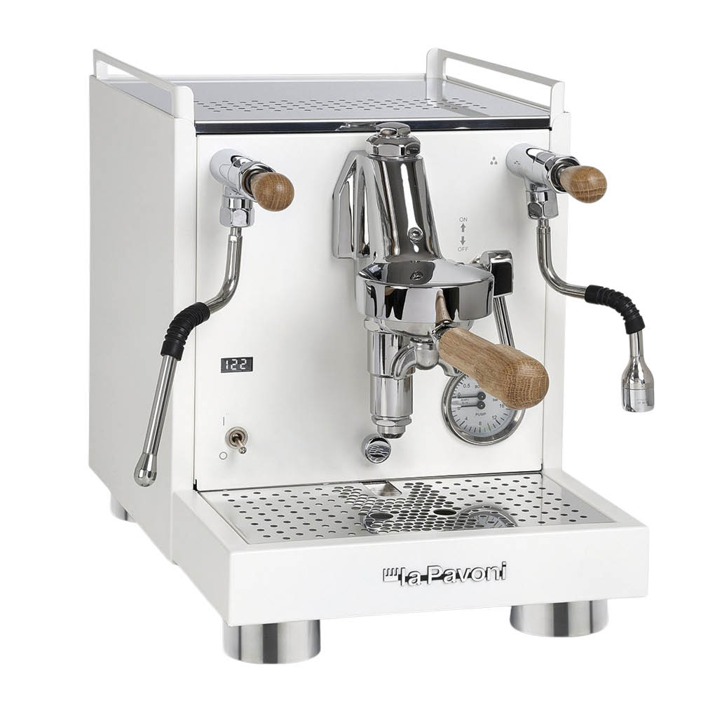 La Pavoni Cellini Evo Pid semiproffesionell kaffemaskin vit
