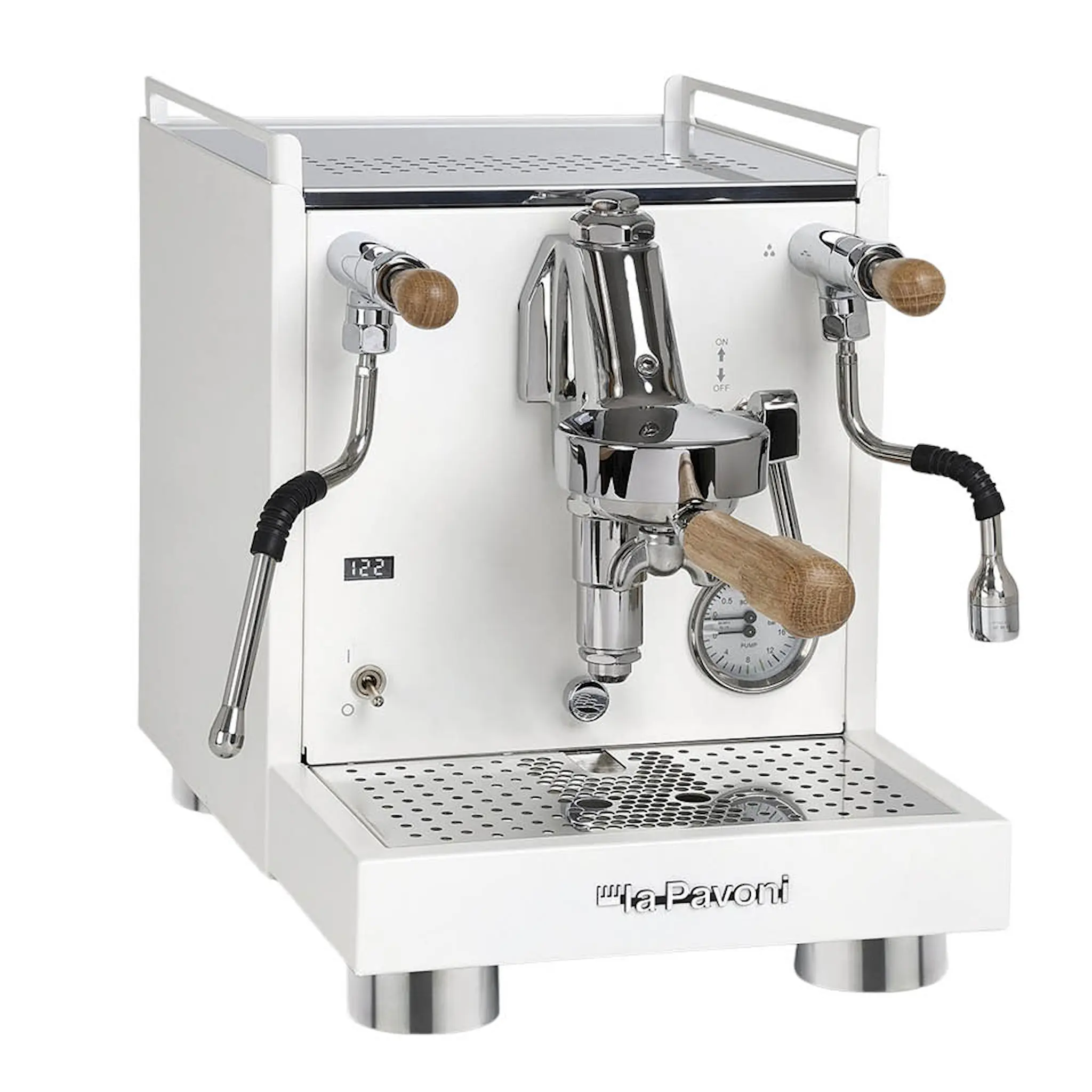 La Pavoni Cellini Evo Pid semiproffesionell kaffemaskin vit