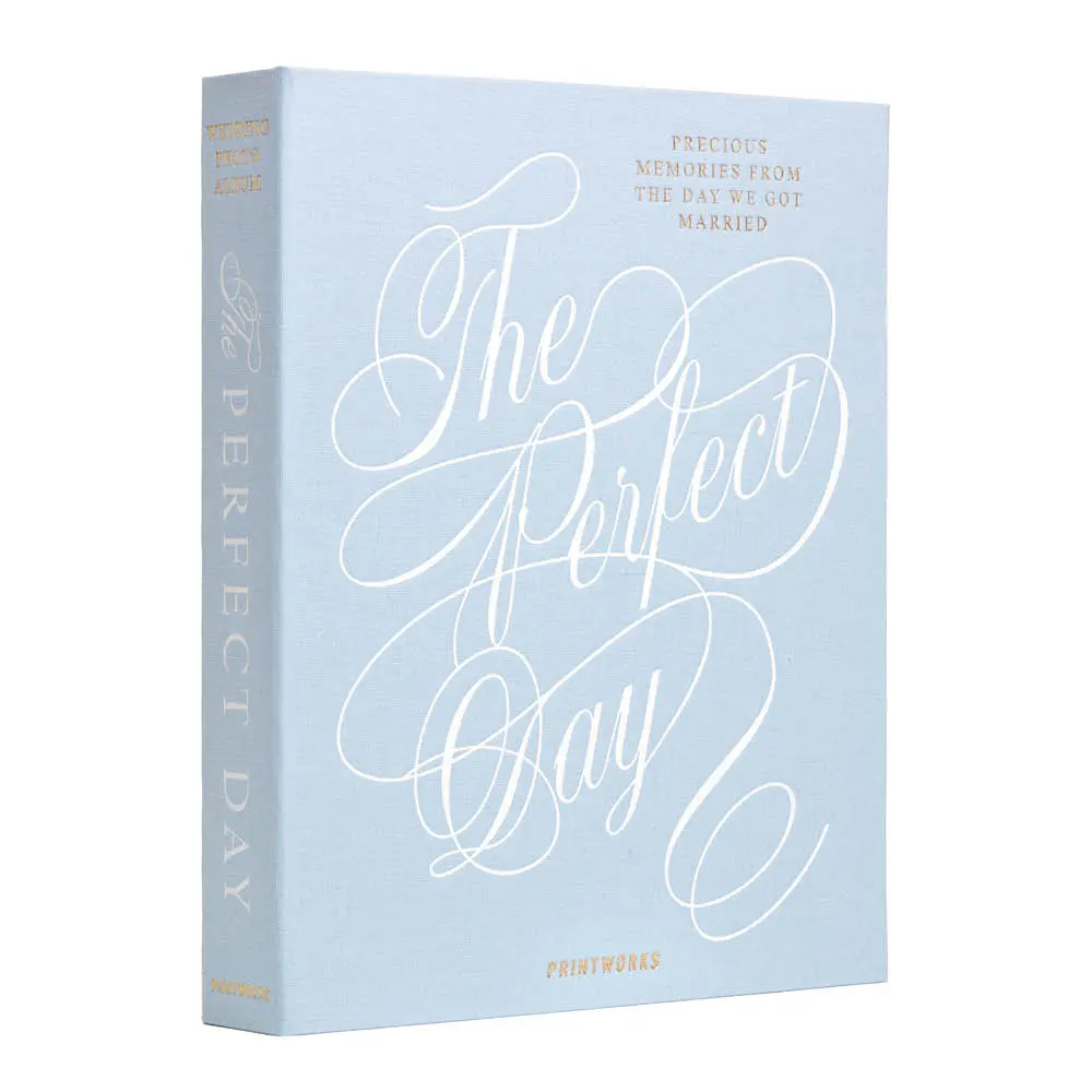 The Perfect Day fotoalbum lyseblå