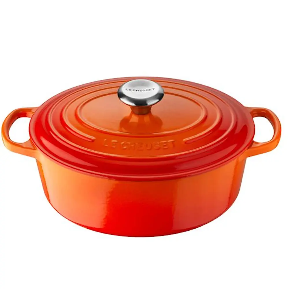 Signature Valurautapata soikea 27 cm 4,1 L Volcanic