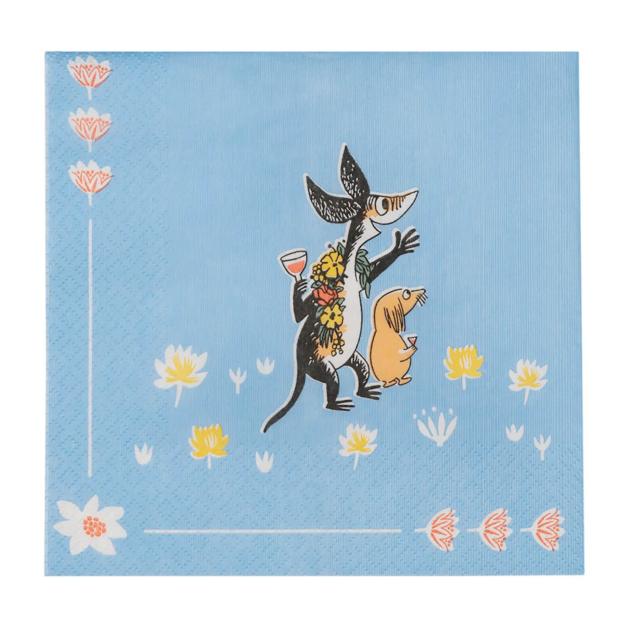 Moomin Arabia Mumin servett 33x33 cm 20-pack Sommardans