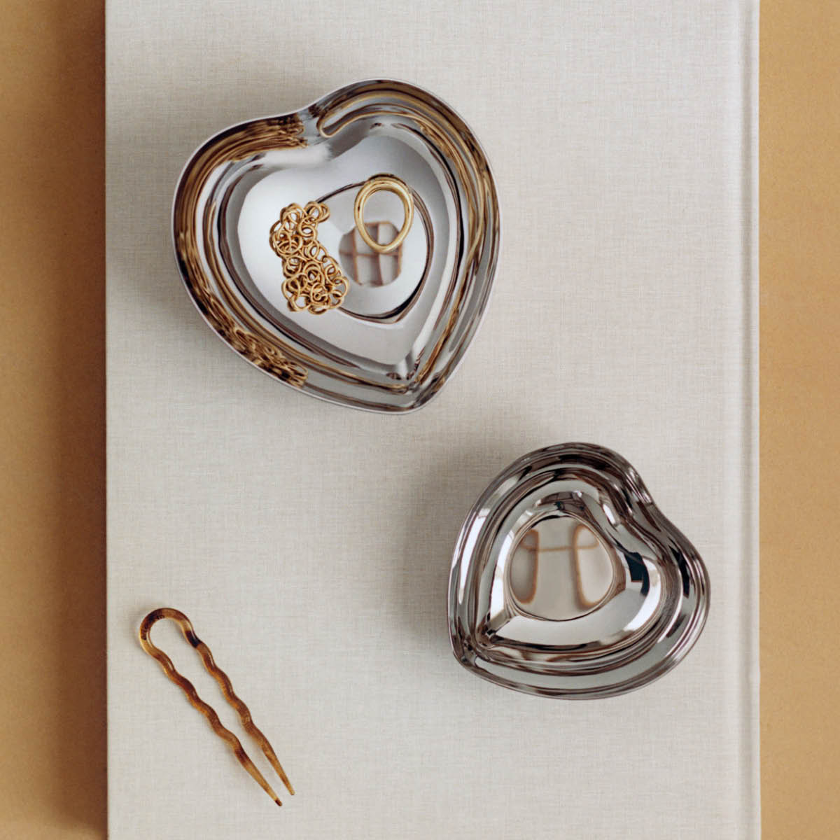 Georg Jensen Heart Kulho 9 cm Teräs