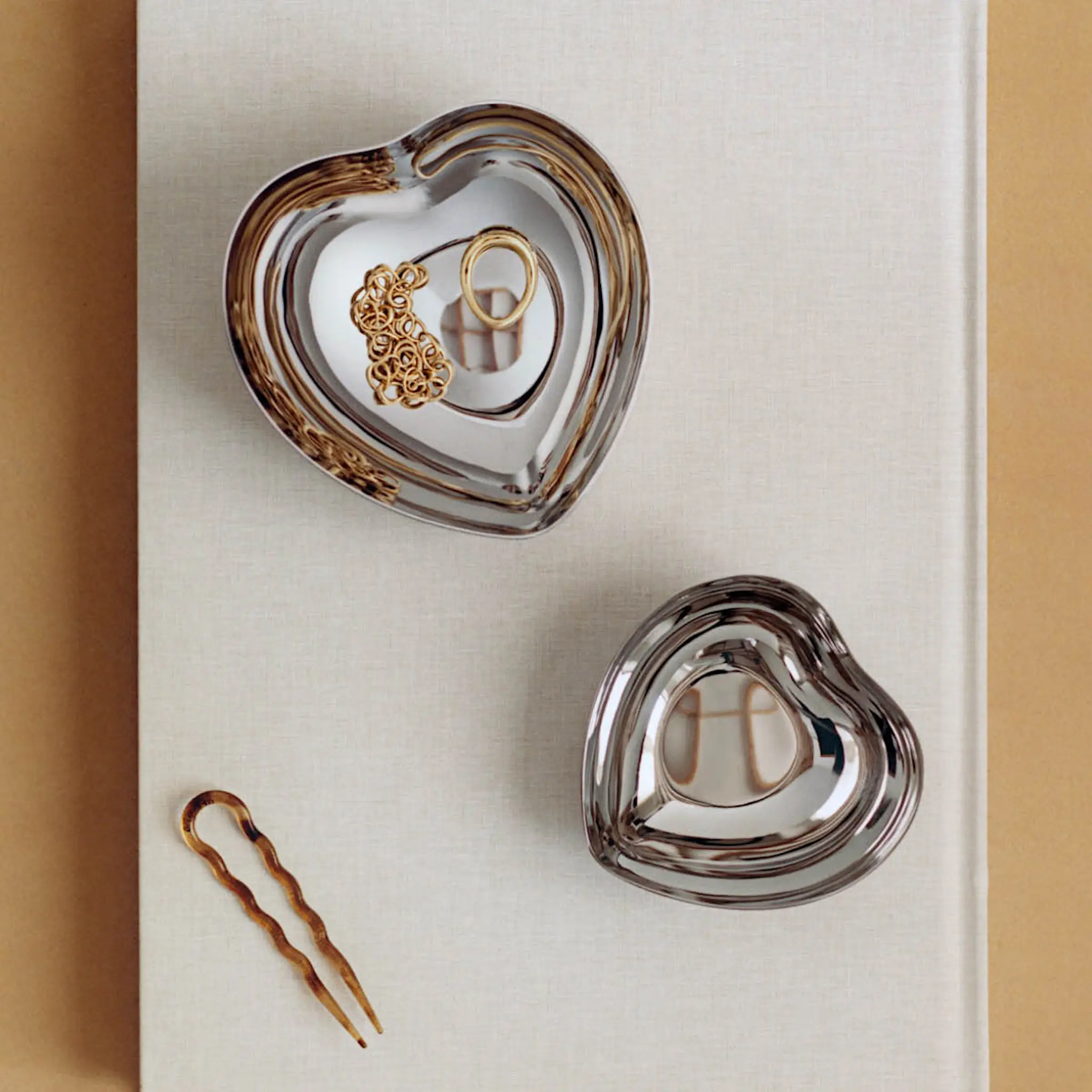 Georg Jensen Heart Kulho 9 cm Teräs