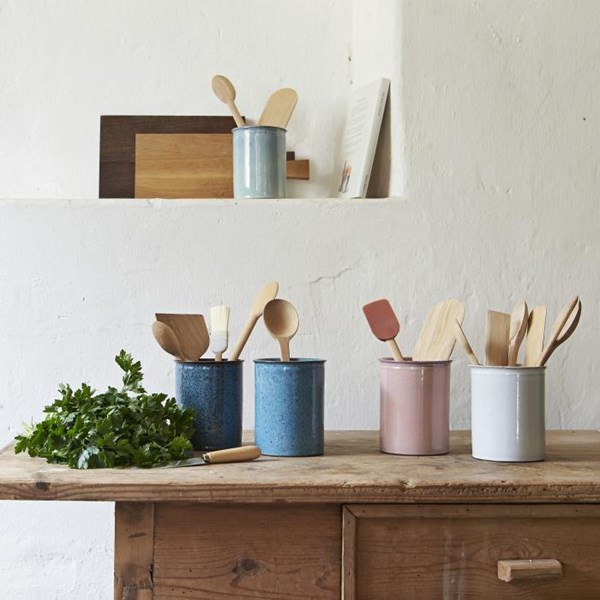 Knabstrup Keramik Knabstrup Redskapshållare 12,5 cm Rosa