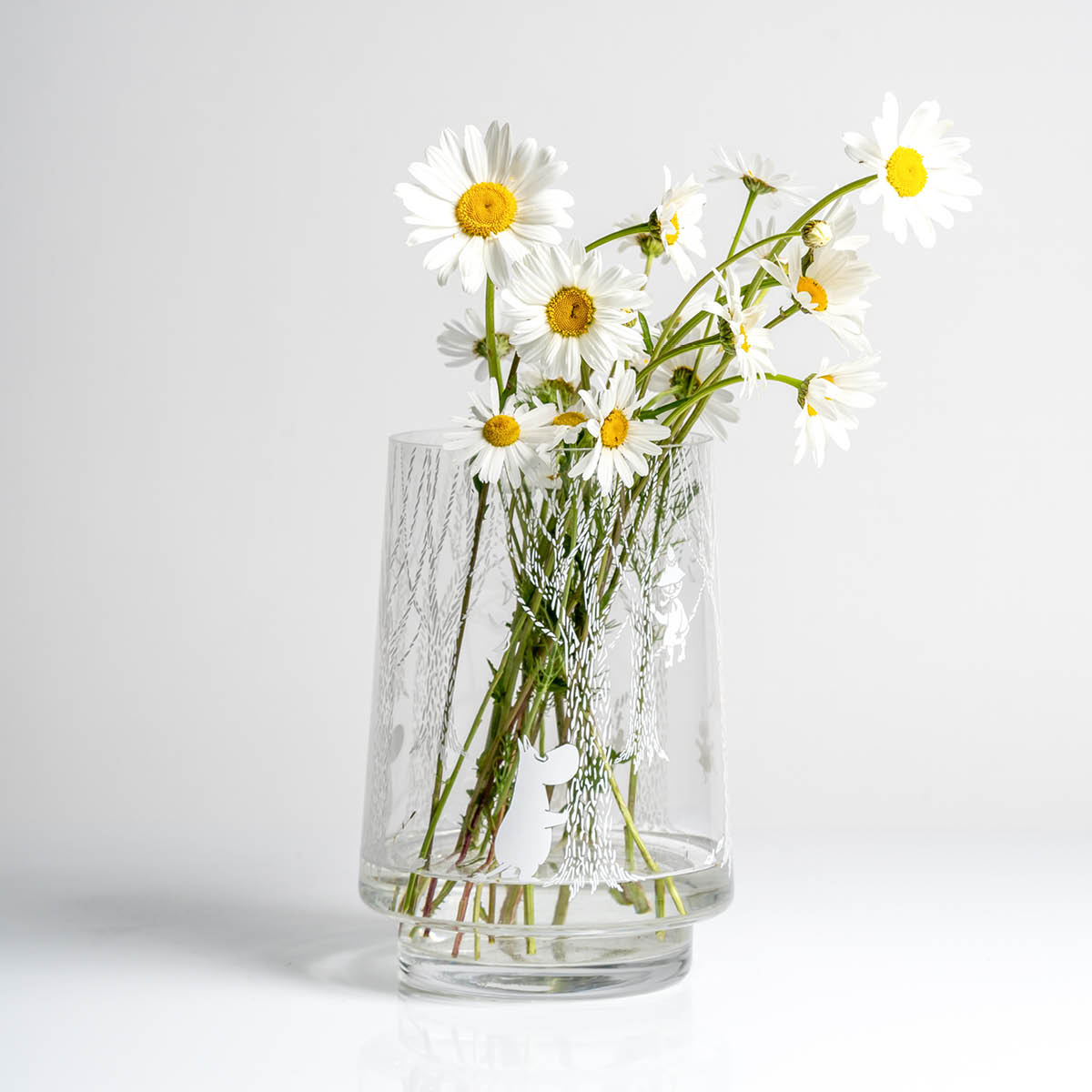 Muurla Mumin vas / ljuslykta 20 cm I skogen