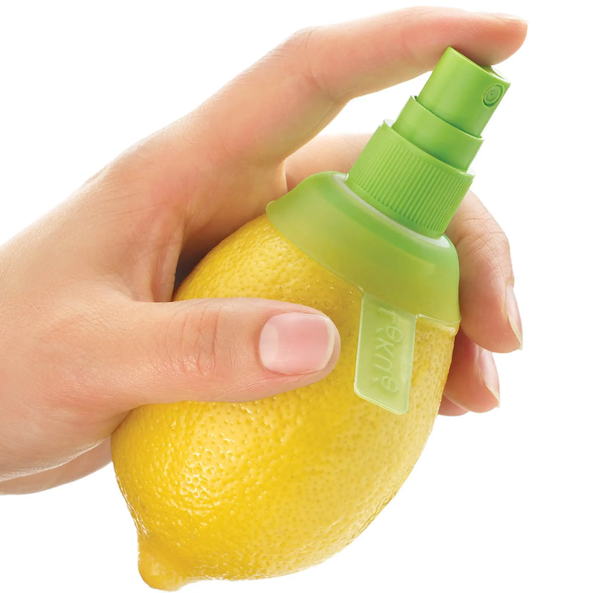 Lékué Citrus Spray som skruvas direkt in i citrusfrukter