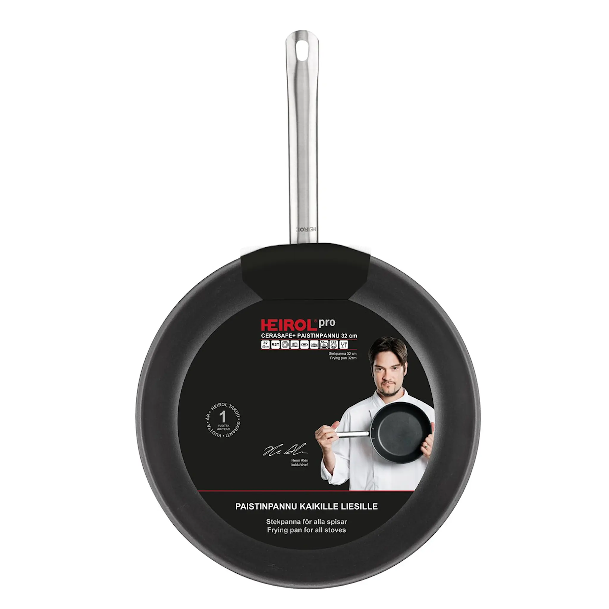 Heirol Cerasafe+ Pro Stekpanna 32 cm