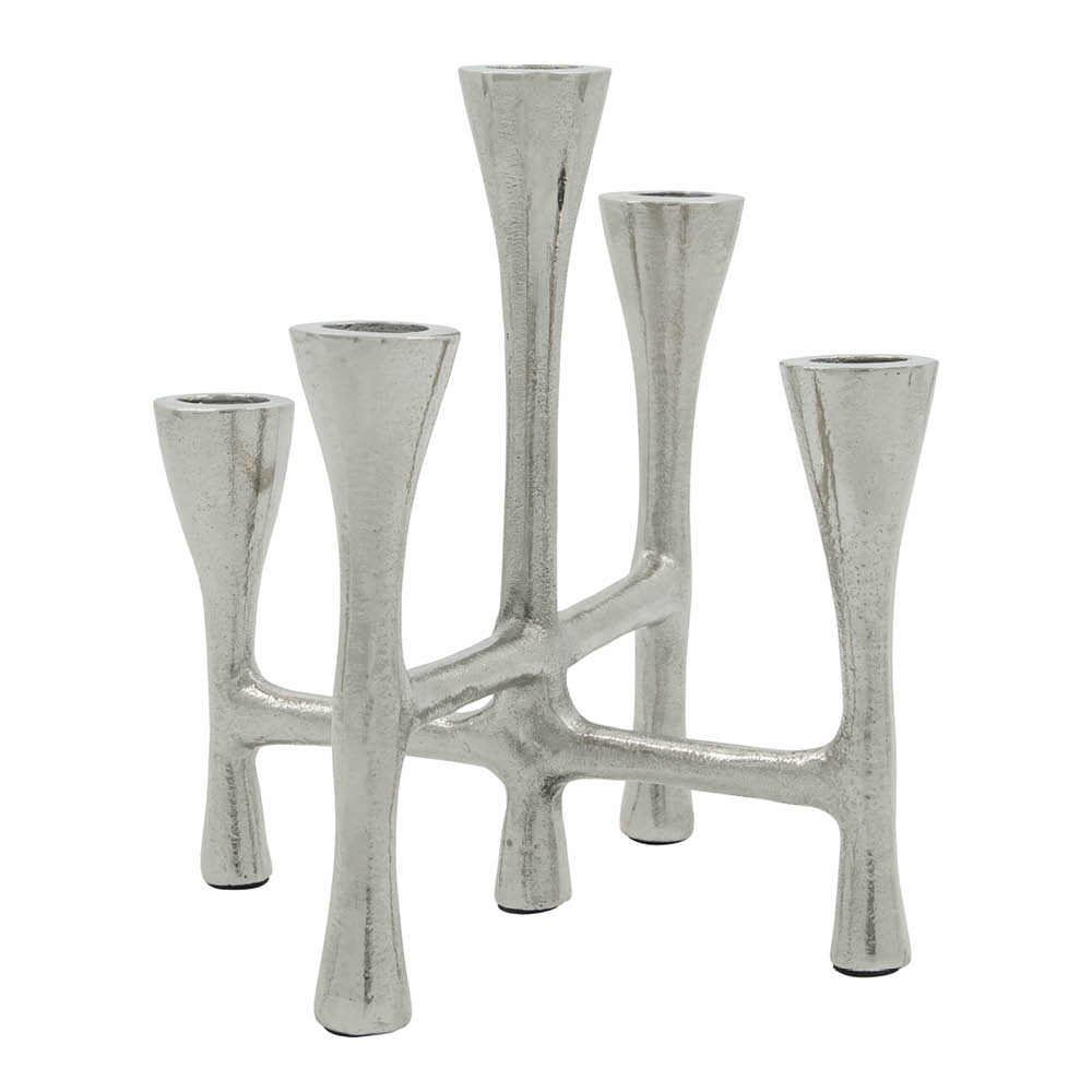 House Doctor Tristy Kynttilänjalka 20x19 cm Hopea