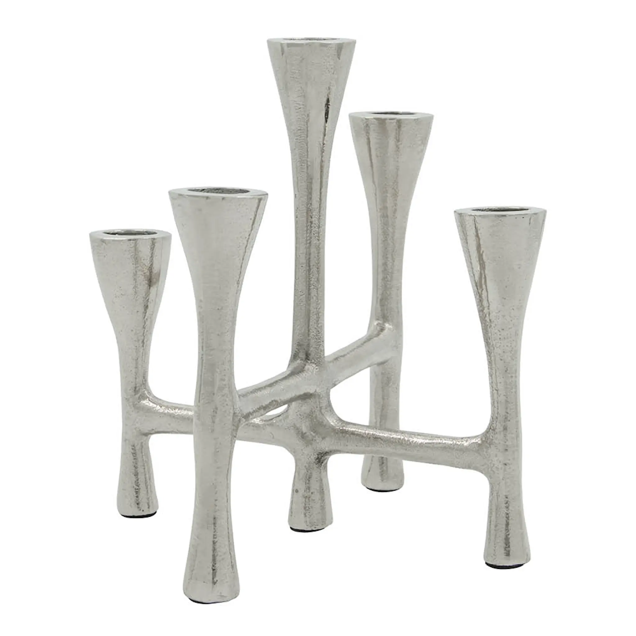 House Doctor Tristy Kynttilänjalka 20x19 cm Hopea