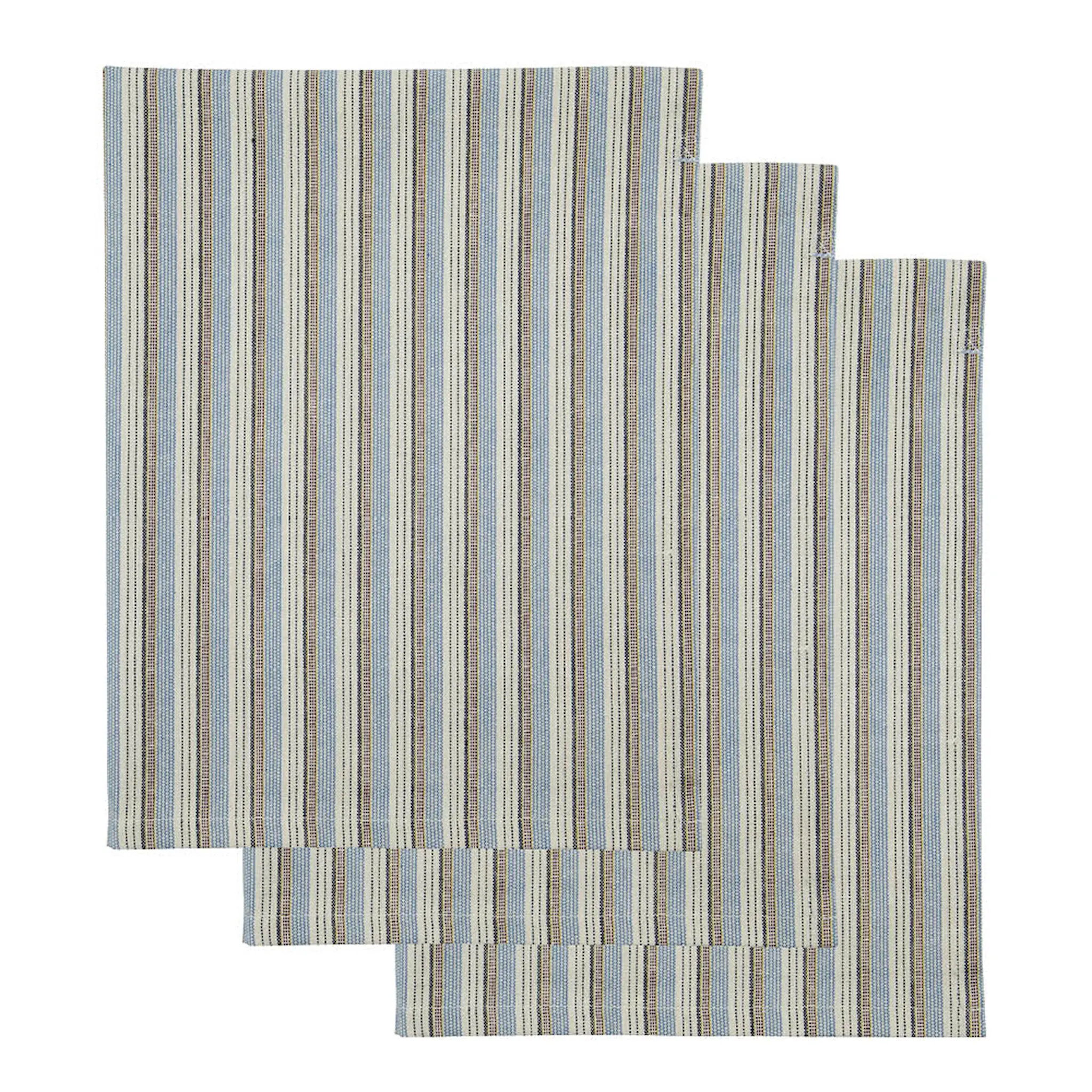 House Doctor Cook kökshandduk 75x55 cm 2-pack blå/sand