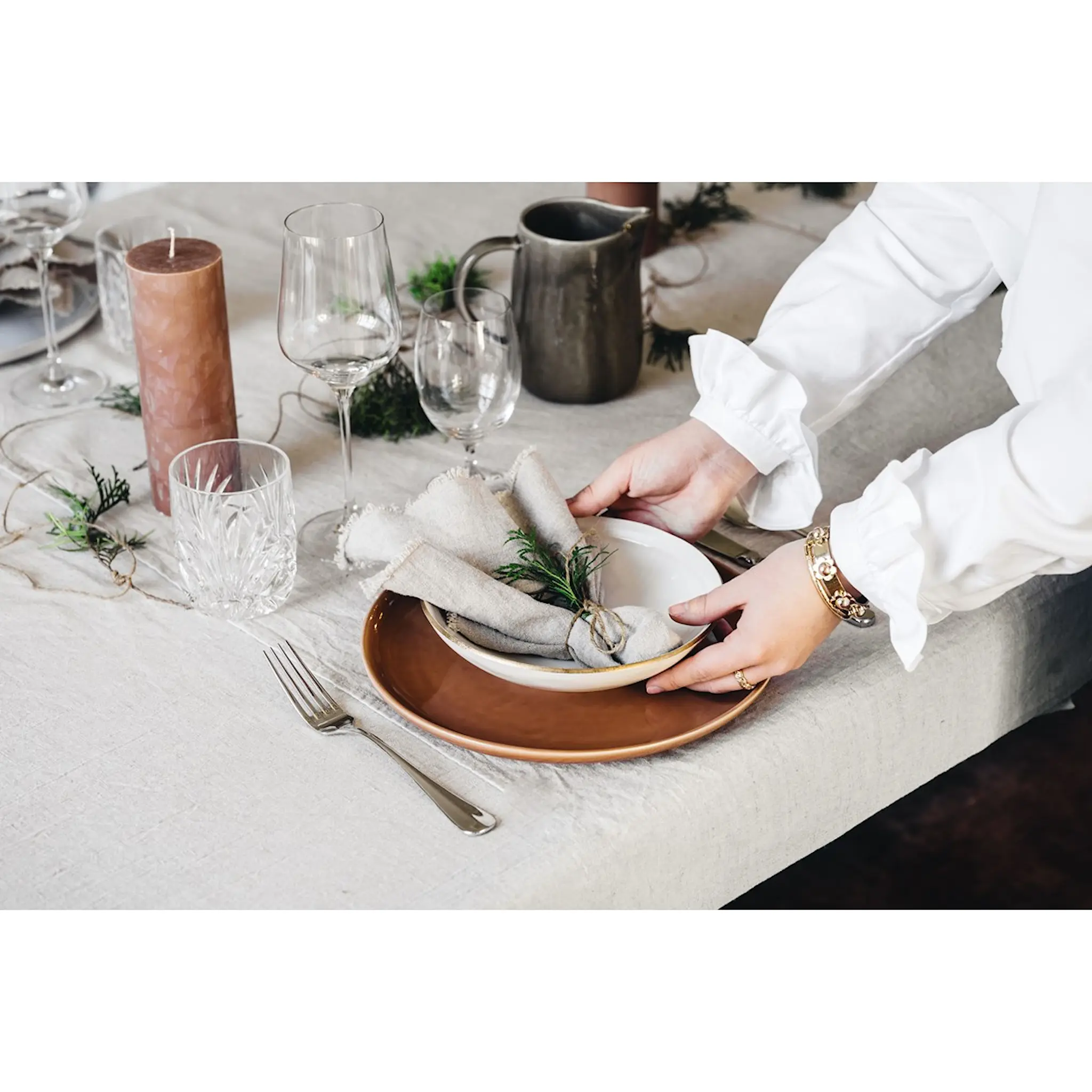 Heirol Heirol x Nosse Lautanen 27 cm Terracotta